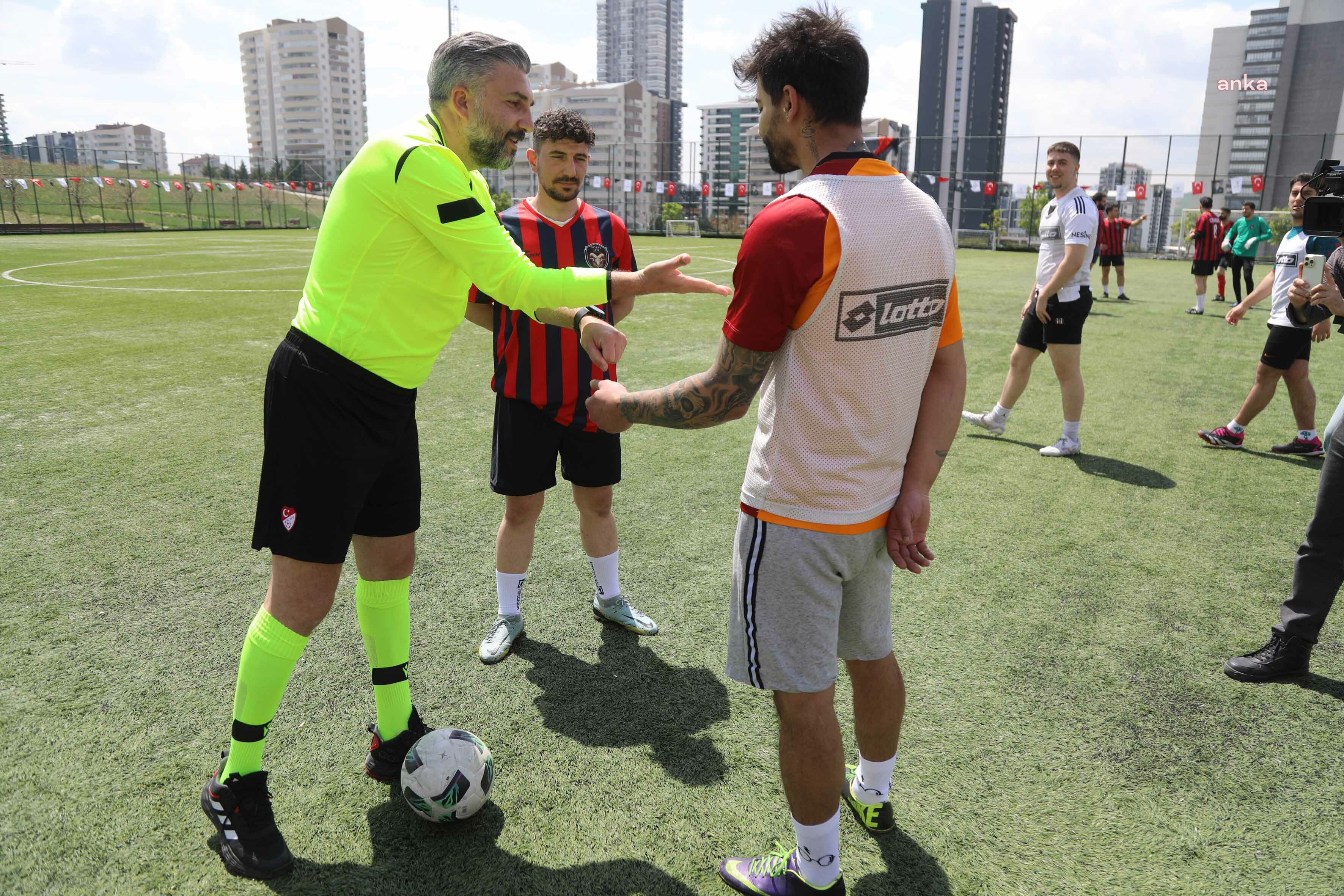 Çankaya'da 19 Mayıs coşkusu "Futbol Turnuvası" ile başladı