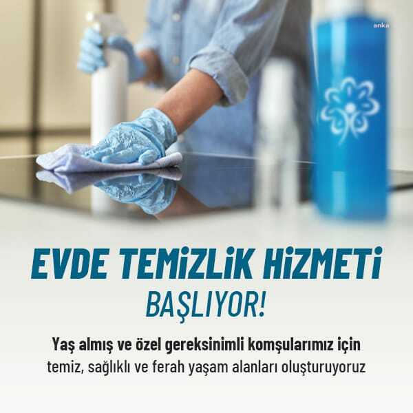 Ataşehir Belediyesi, desteğe ihtiyaç duyan vatandaşlar için “evde temizlik” hizmetini başlatıyor
