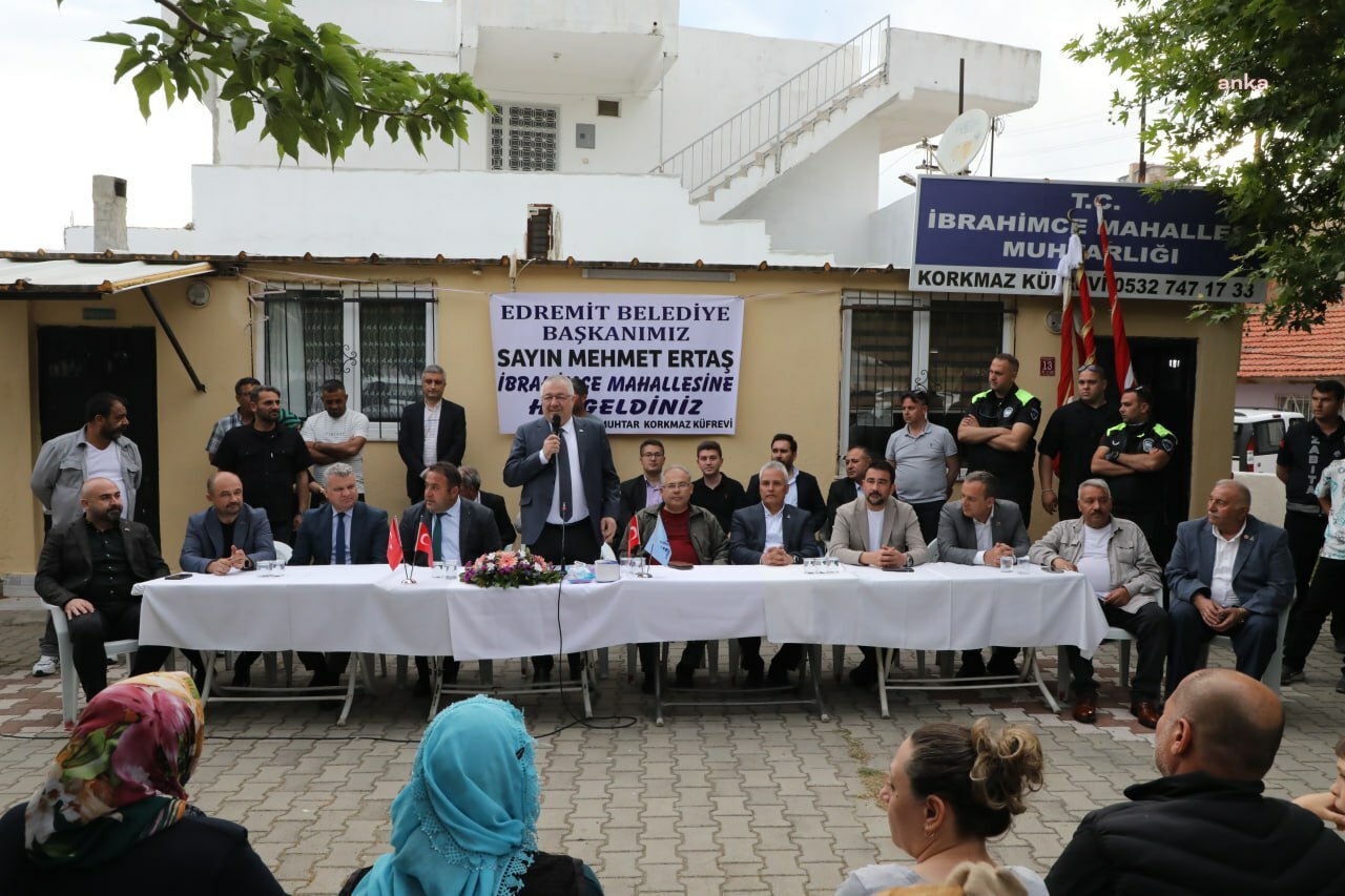 Edremit Belediye Başkanı Ertaş: "Edremit’i daha yaşanabilir hale getirmek için el ele vereceğiz"
