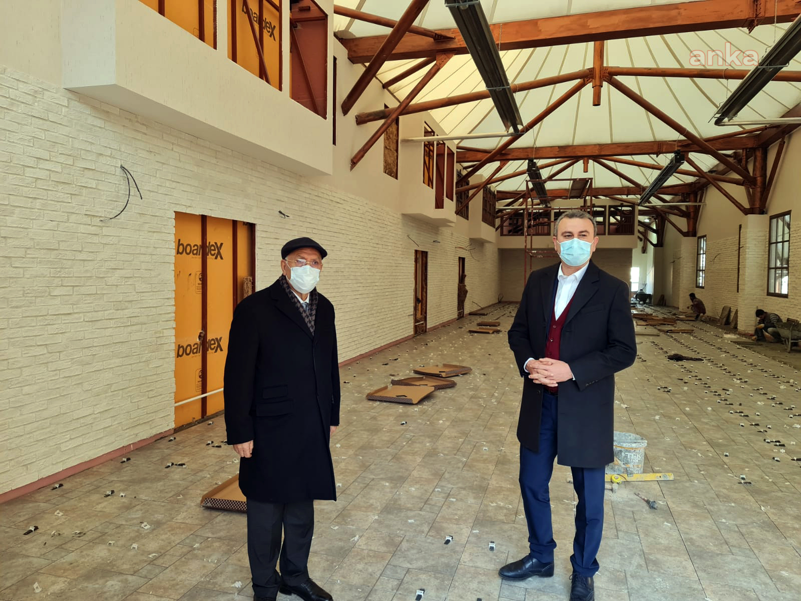 YENİMAHALLE BELEDİYE BAŞKANI YAŞAR, YENİ İNŞAAT ALANLARINI DENETLEDİ