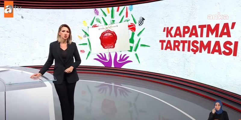 HDP, ATV'Yİ RTÜK'E ŞİKAYET ETTİ: "KANAL NEFRET SUÇU İŞLEDİ"