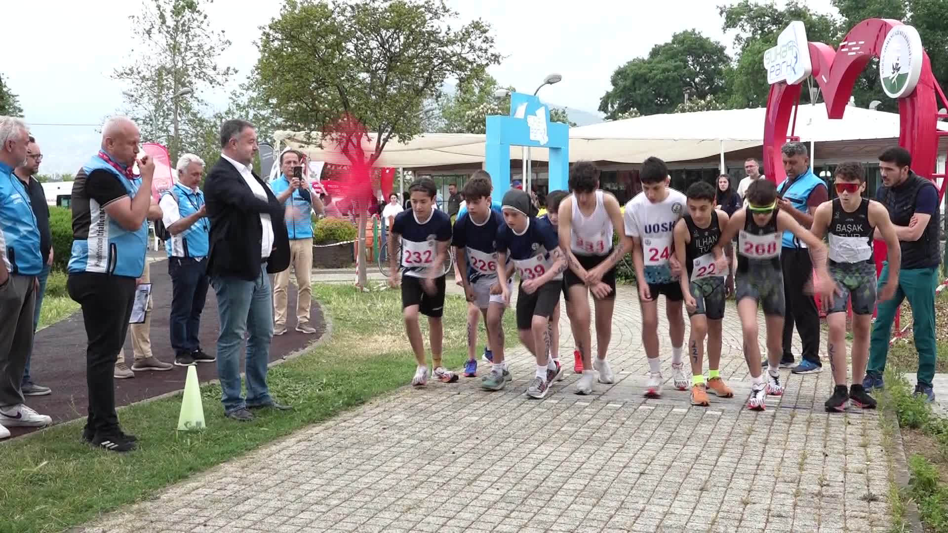 Osmangazi Belediyesi, 1. Etap Duatlon Müsabakası'na ev sahipliği yaptı