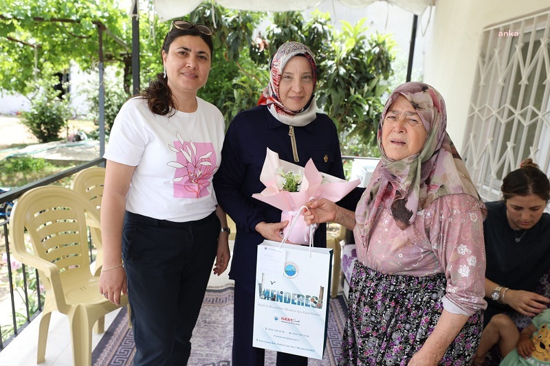 Menderes’te şehit anneleri unutulmadı