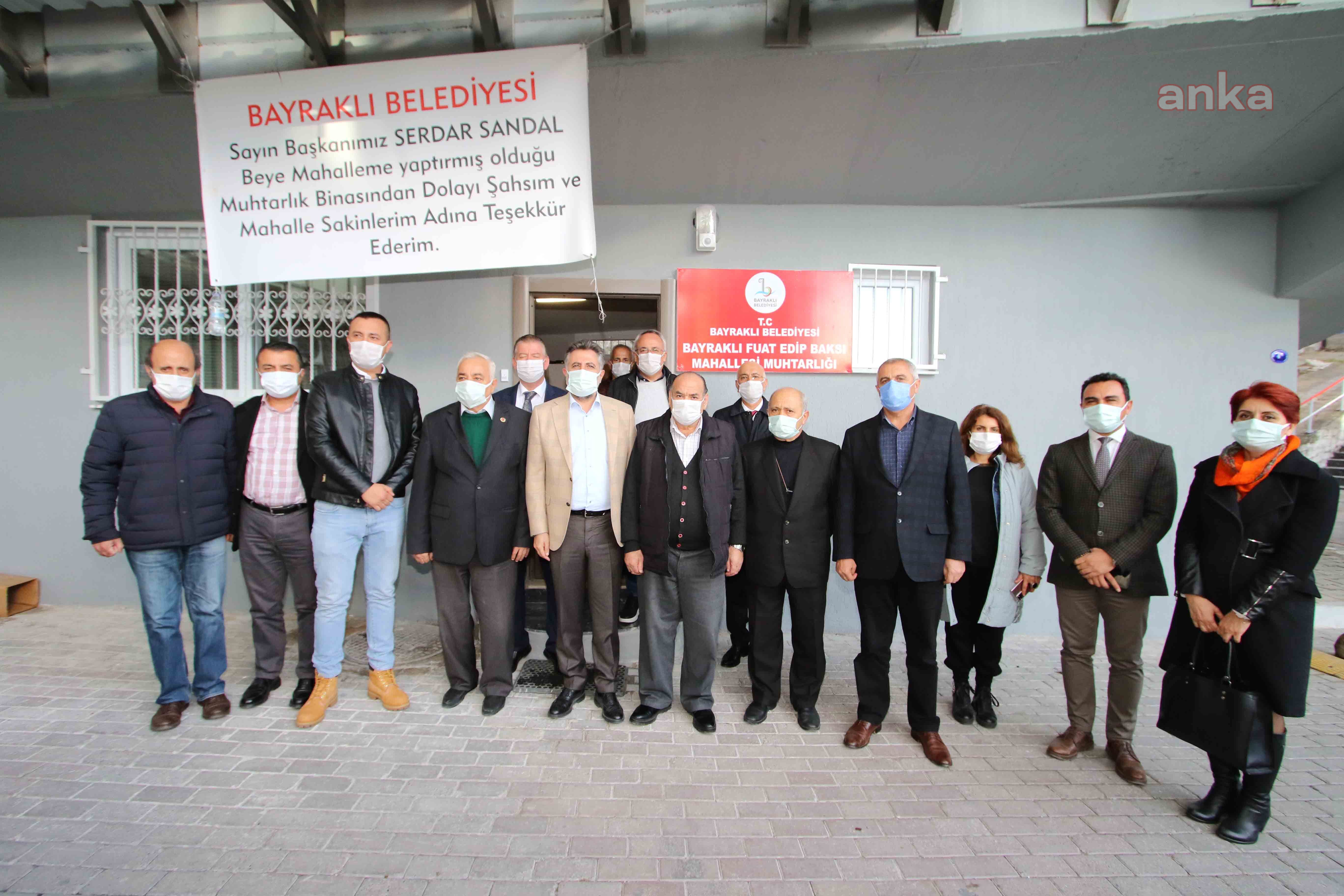 BAYRAKLI FUAT EDİP BAKSI MUHTARLIĞI YENİ BİNASINDA