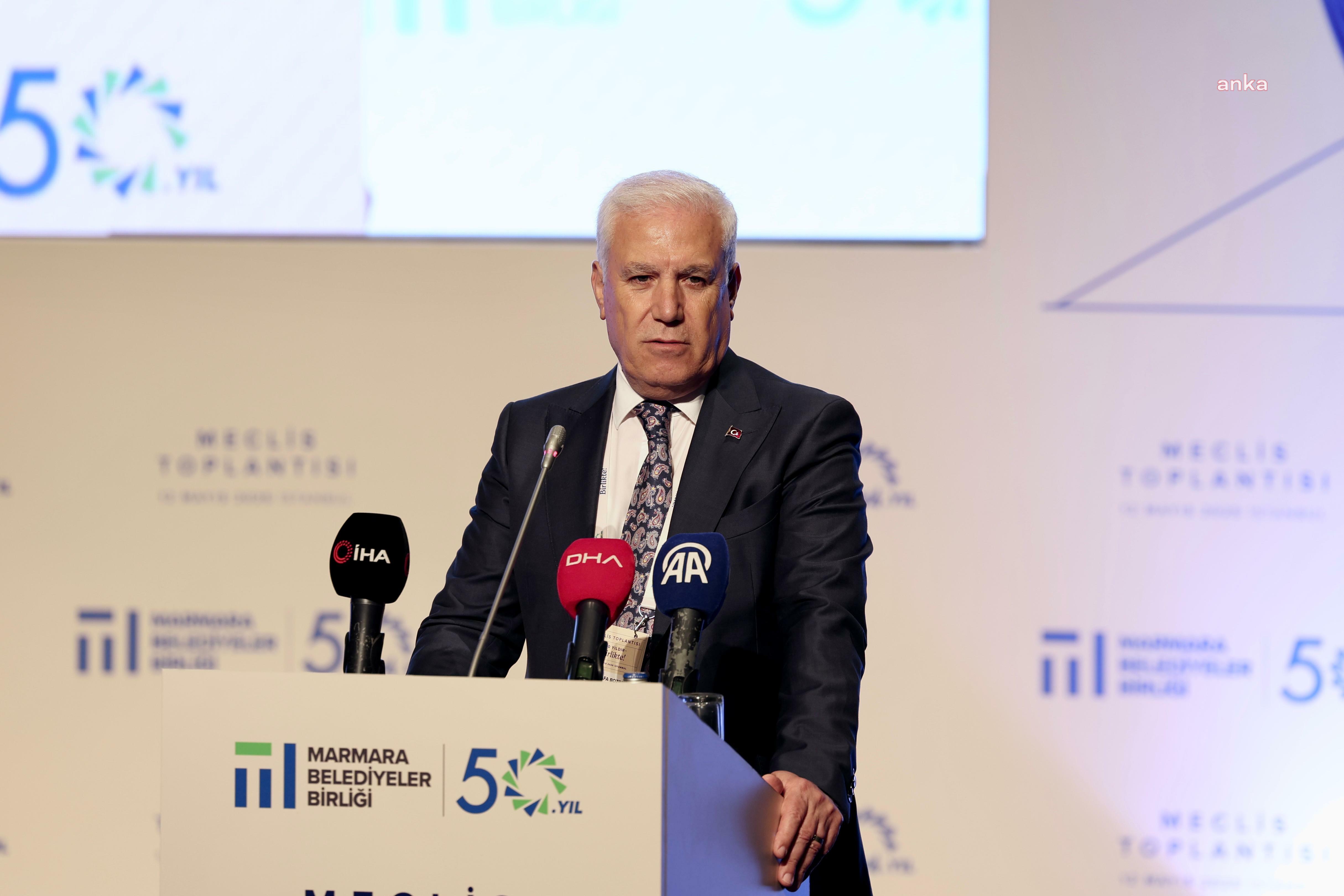 Bursa Büyükşehir Belediye Başkanı Bozbey’den Marmara Denizi’ne sahip çıkma çağrısı