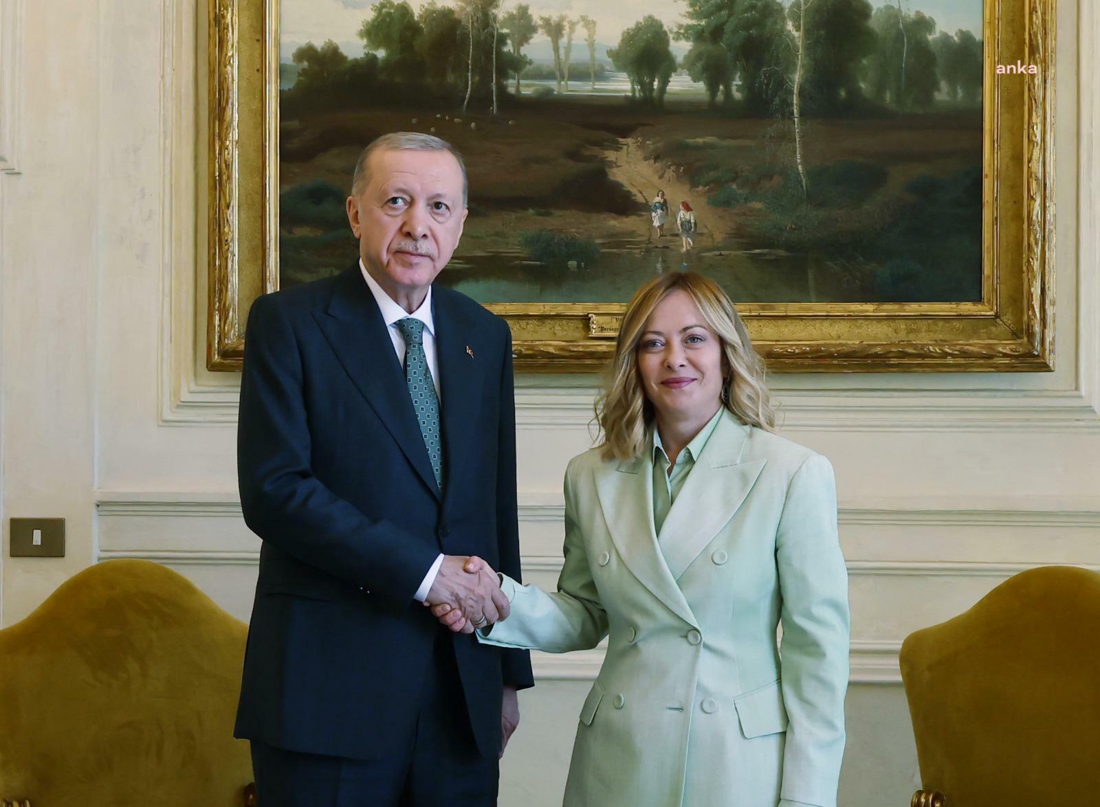 Erdoğan, İtalya Başbakanı Meloni ile görüştü... "Ukrayna ile Rusya arasında kalıcı barış için her türlü katkıyı vermeye hazırız"