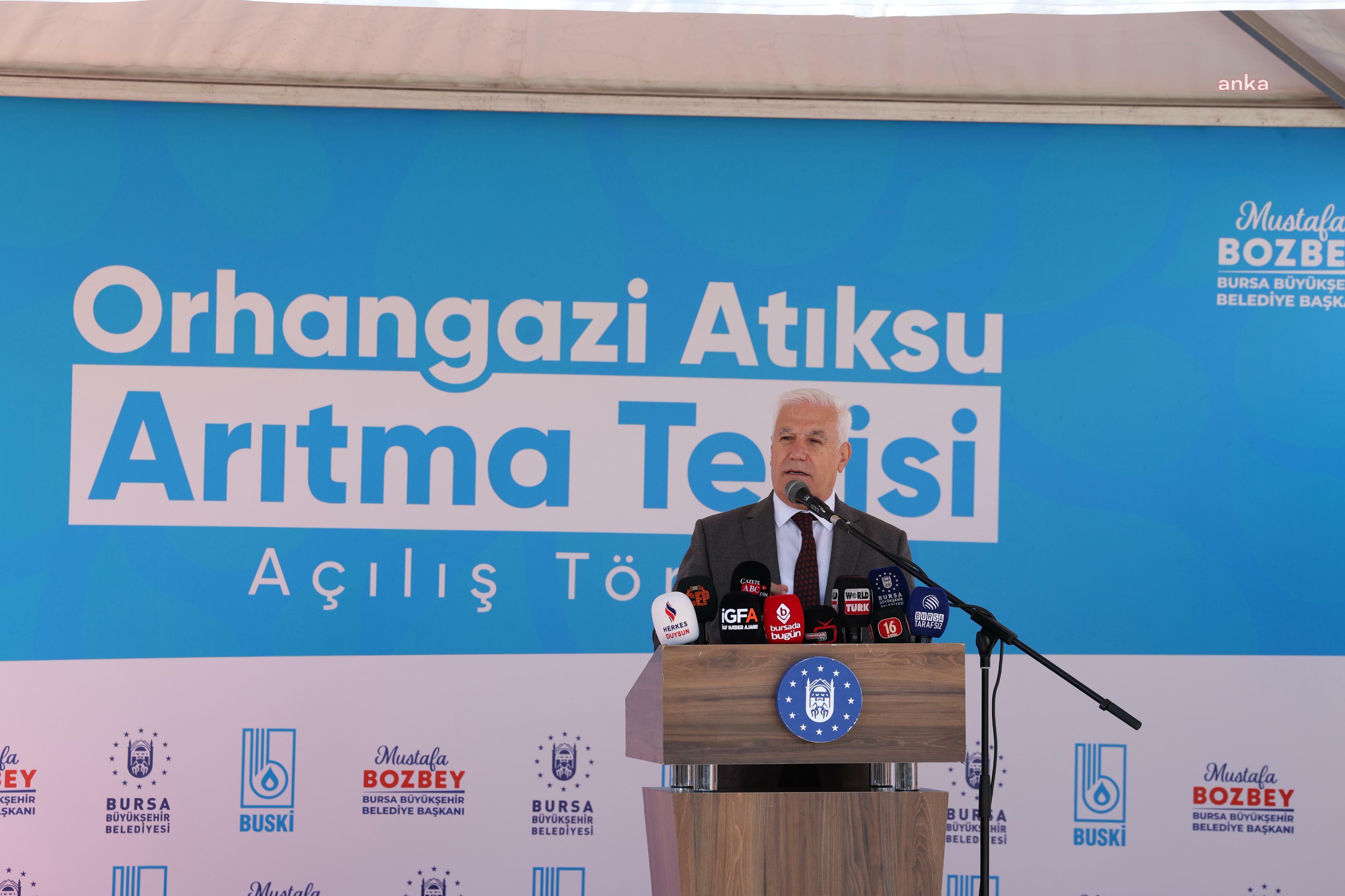 Bursa Büyükşehir Belediyesi'nden şehrin altyapısına yatırım