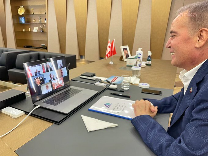 MUHİTTİN BÖCEK, ASBAŞ TOPLANTISINA KATILDI