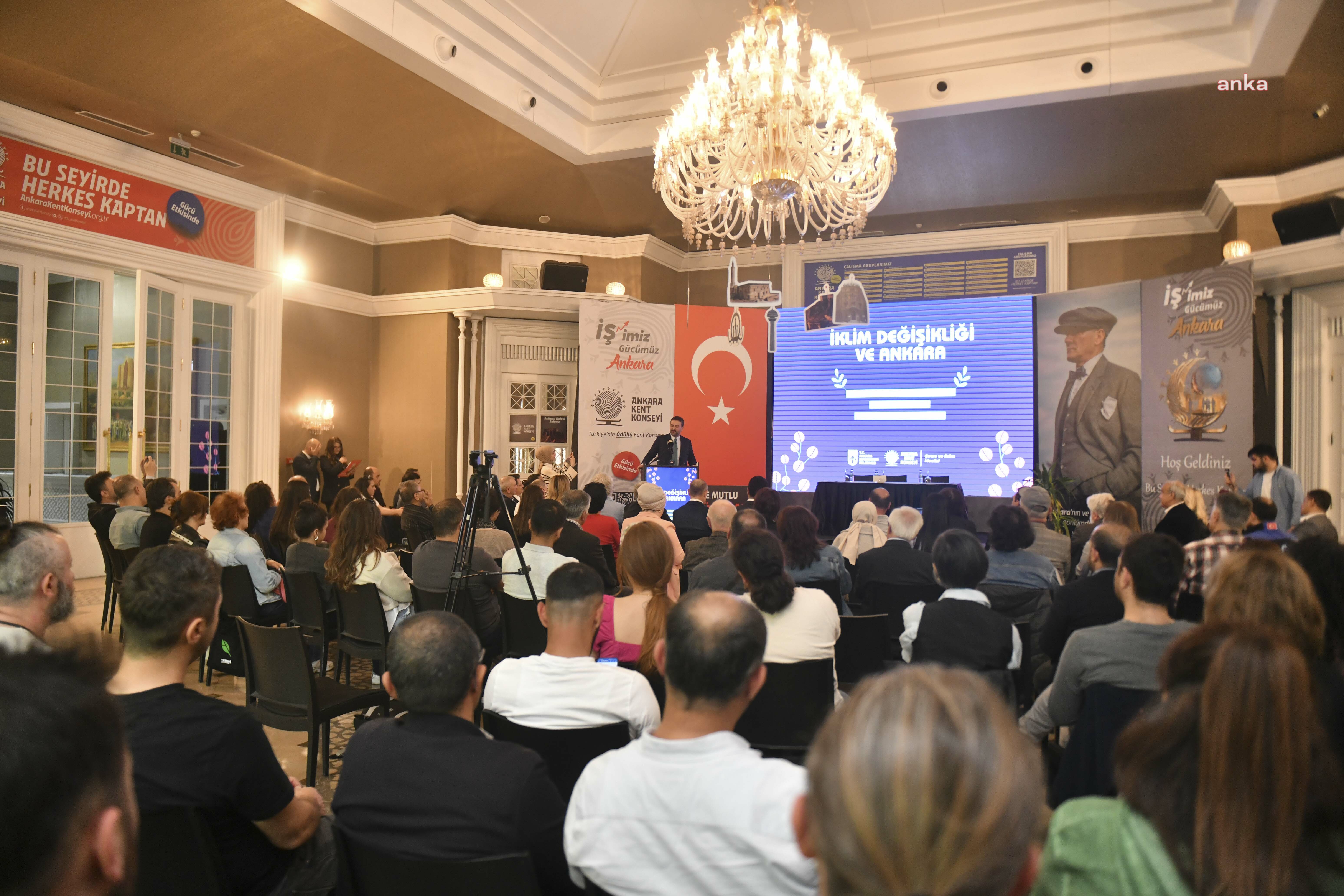 Ankara Kent Konseyi, "İklim Değişikliği ve Ankara" paneliyle farkındalık oluşturdu