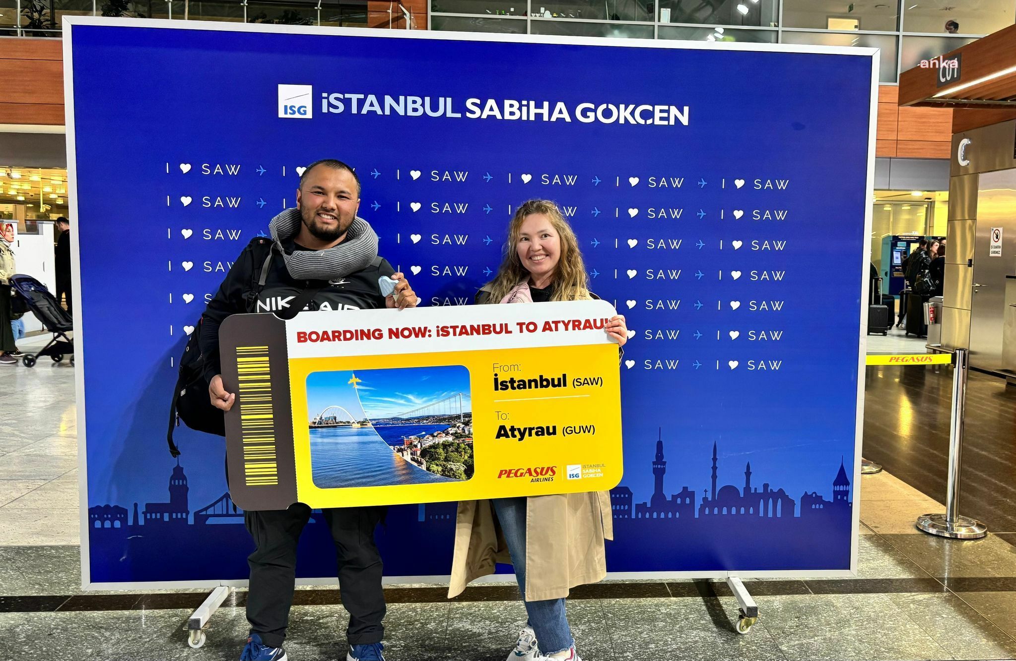 Sabiha Gökçen’den yeni stratejik bağlantı: Atırav’a direkt uçuşlar başladı