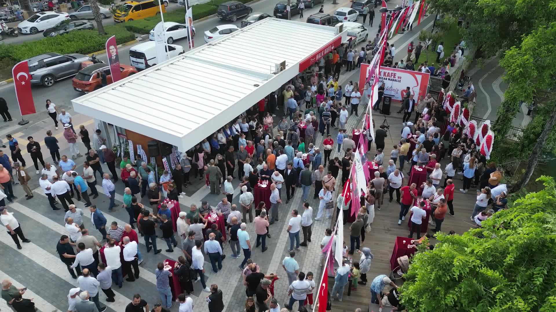 Manavgat Belediyesi, ilk Halk Kafe'yi hizmete açtı