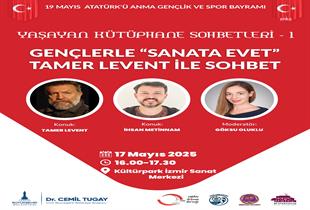 İzmir Büyükşehir Belediyesi’nden 19 Mayıs’a özel etkinlik: "Yaşayan Kütüphane Sohbetleri” başlıyor