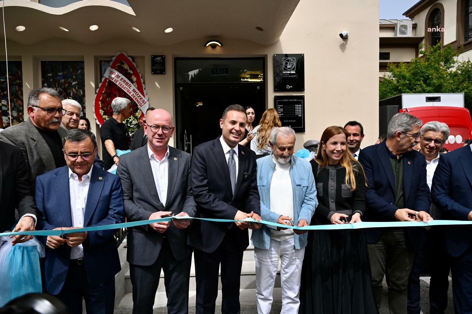 Devrim Erbil Çağdaş Sanatlar Müzesi yeni yüzüyle kapılarını açtı... Ahmet Akın: "Balıkesir’imiz kültürün ve sanatın kenti olacaktır"