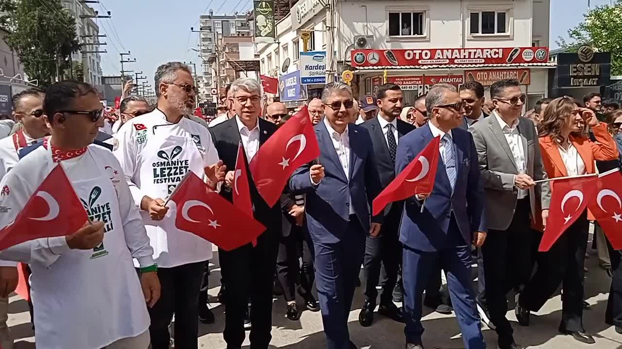 Gastronomi tutkunlarını bir araya getiren Osmaniye Lezzet Festivali başladı