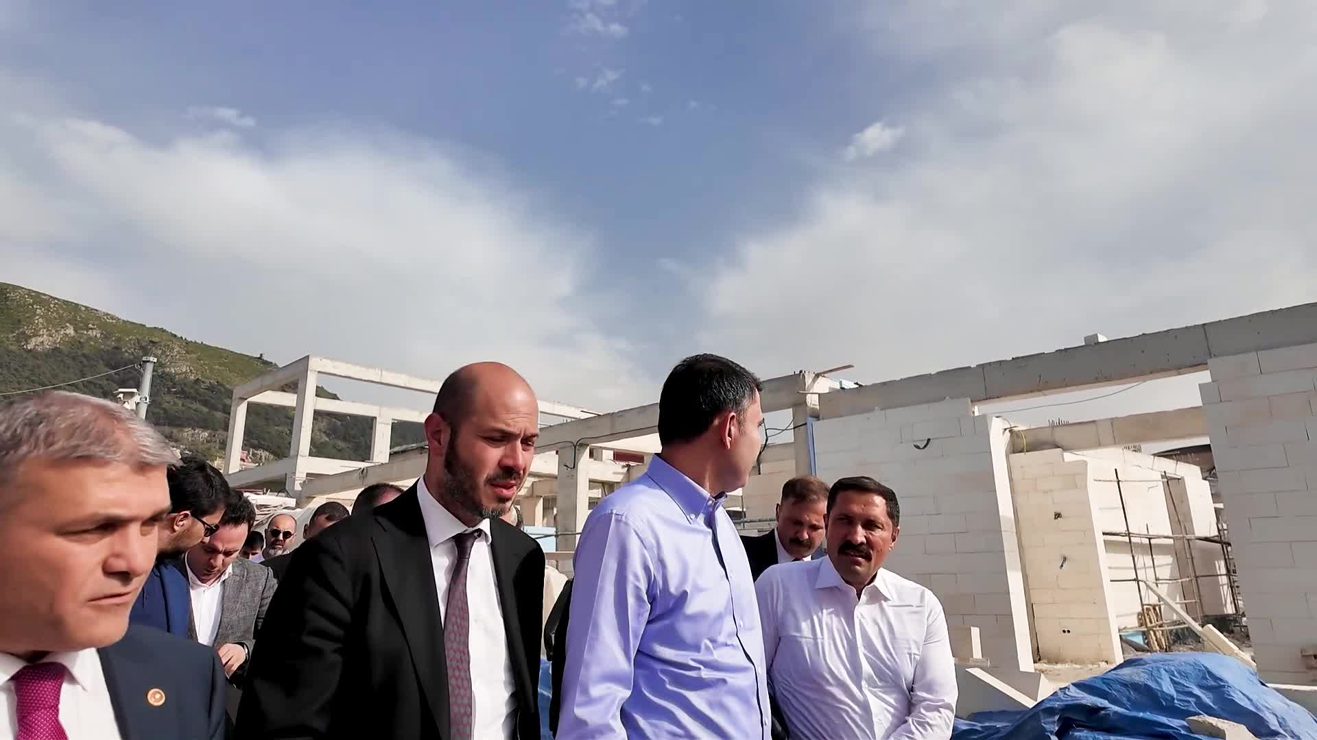 Bakan Kurum: Hatay’da Türkiye’nin en büyük atık su tüneli inşa edilecek
