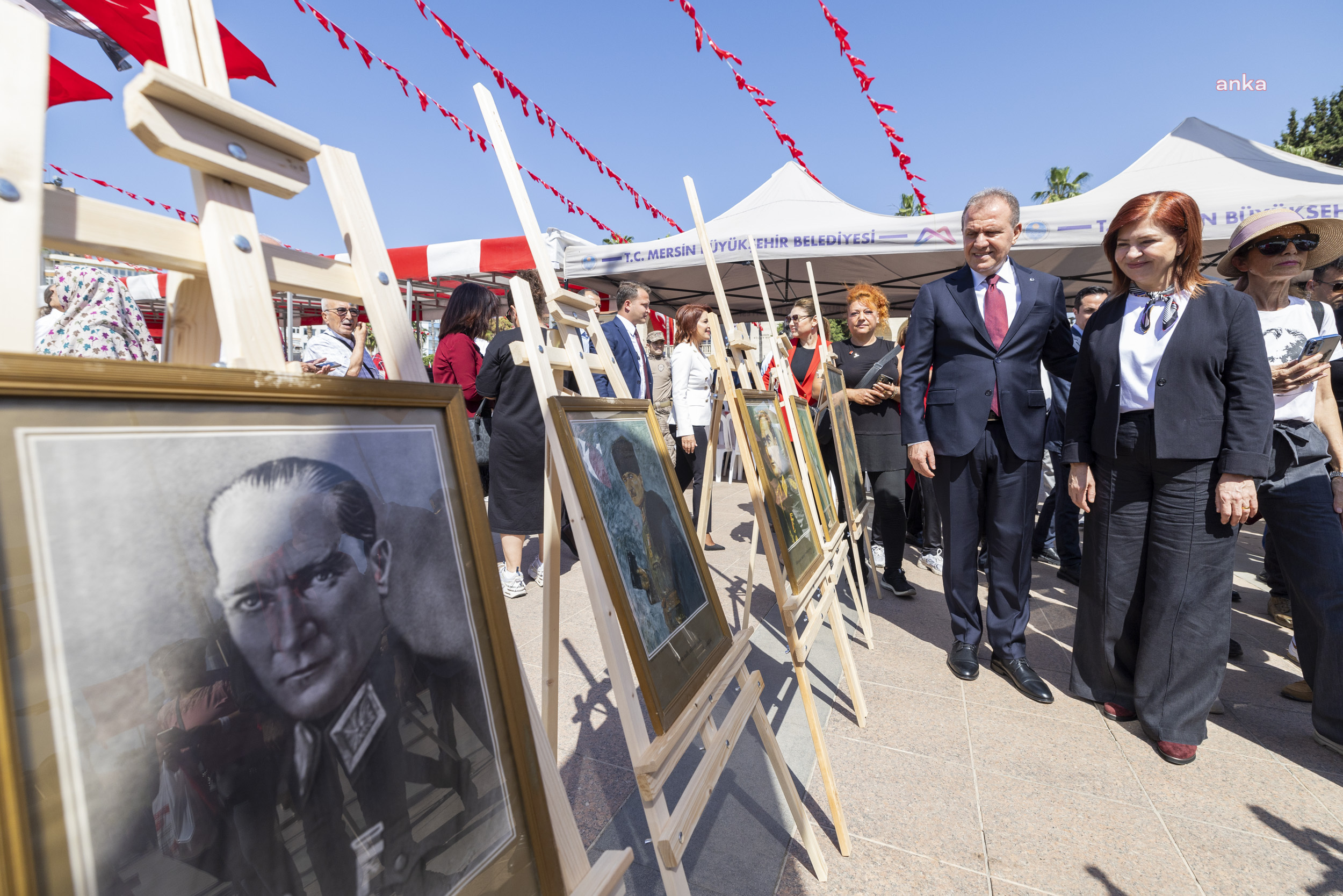 Mersin Büyükşehir Belediye Başkanı Seçer, Mersin Valiliği'nin 19 Mayıs programına katıldı