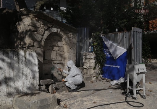 GÜRPINAR’DA RESTORASYON ÇALIŞMALARI BAŞLADI
