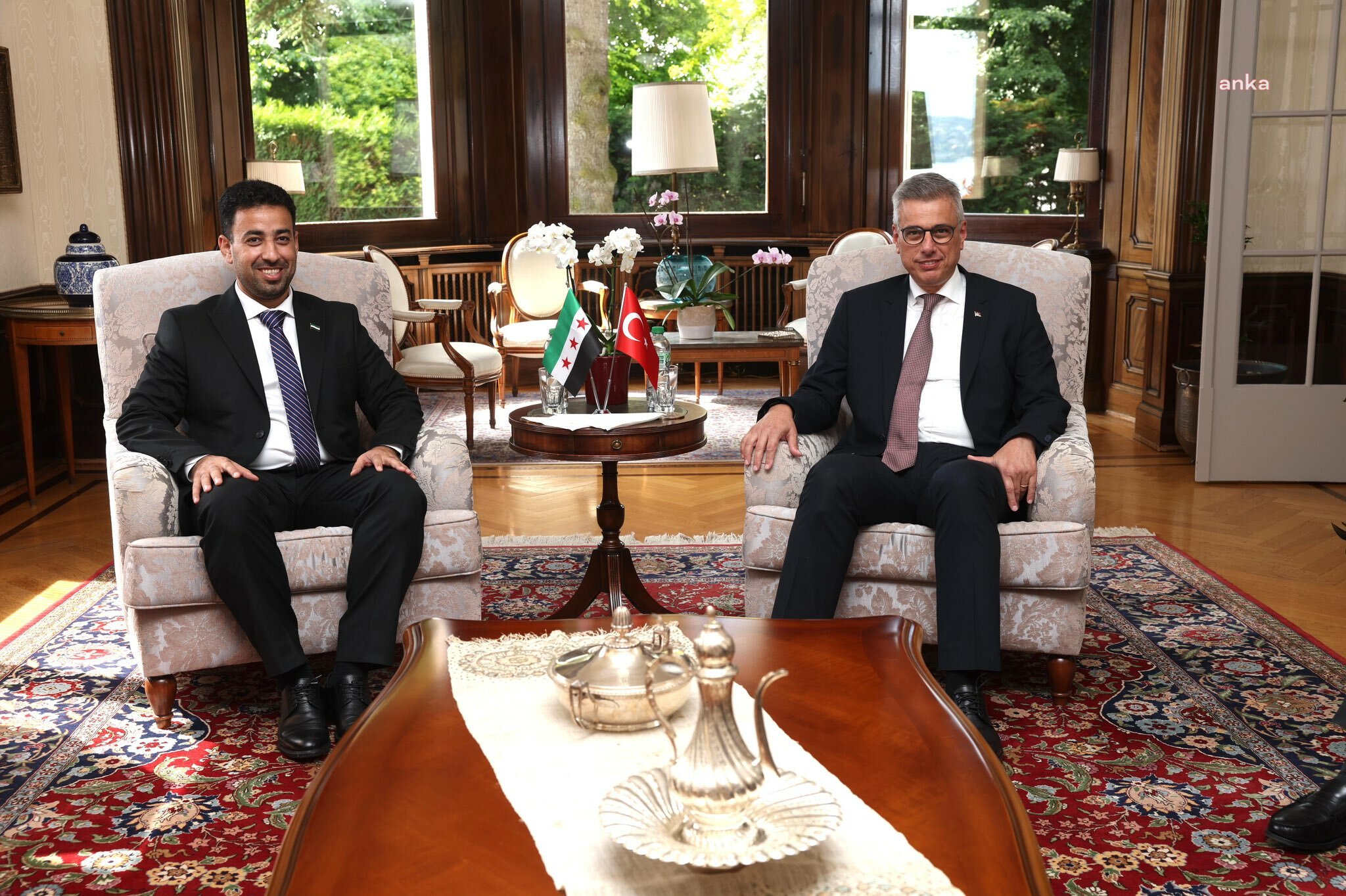 Sağlık Bakanı Memişoğlu, Suriye Sağlık Bakanı Musab Nizal el-Ali ile bir araya geldi