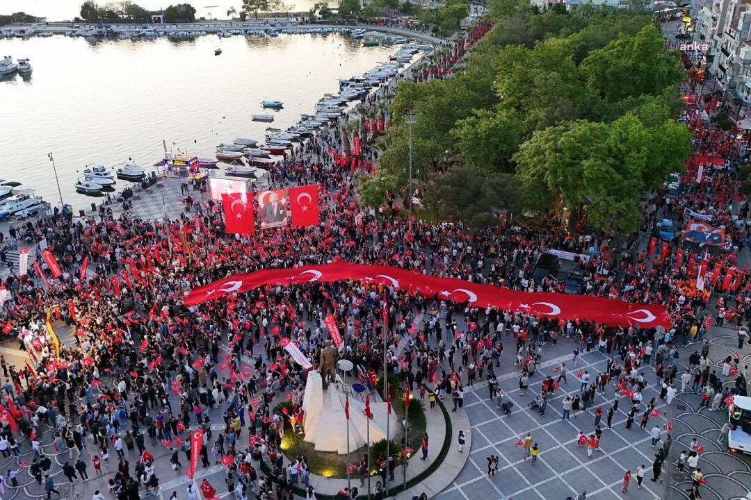Silivri Belediye Başkanı Balcıoğlu, Gençlik Yürüyüşü'ne katıldı