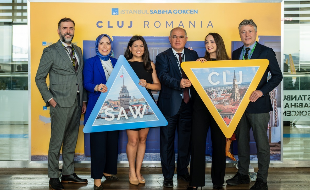 Sabiha Gökçen’den Orta Avrupa’nın giriş kapısı Cluj’a direkt uçuşlar başladı