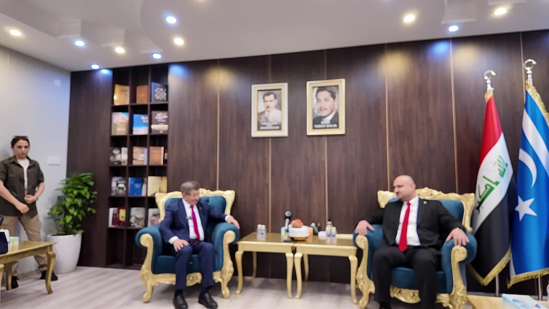 Ahmet Davutoğlu Kerkük'te..."Kerkük’te huzur yoksa Irak’ta, Irak’ta huzur yoksa Orta Doğu’da huzur olmaz"