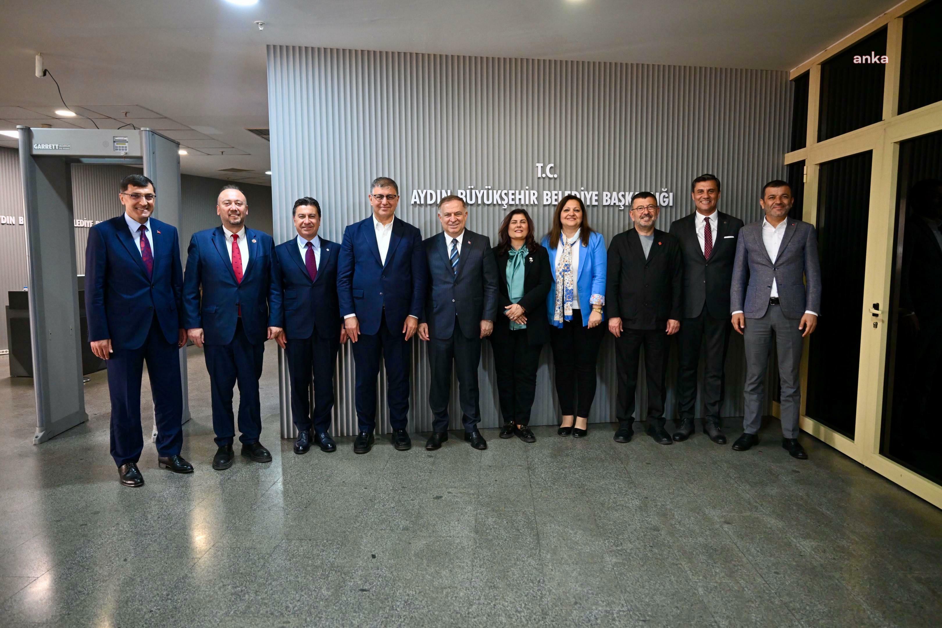 CHP'li Ege Belediye Başkanları Aydın’da bir araya geldi