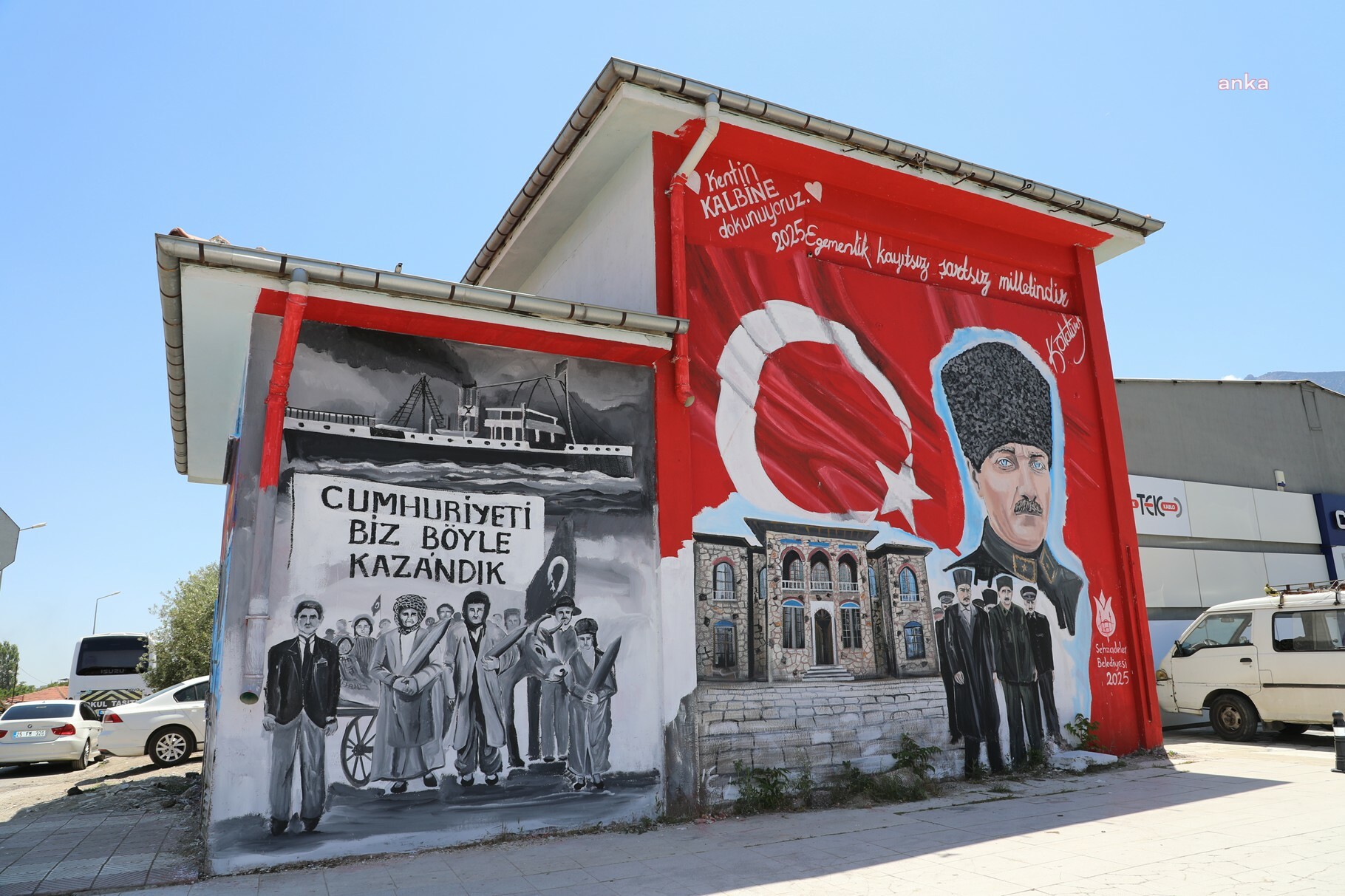 Şehzadeler’in sokakları Kurtuluş Savaşı kahramanları ile aydınlanıyor