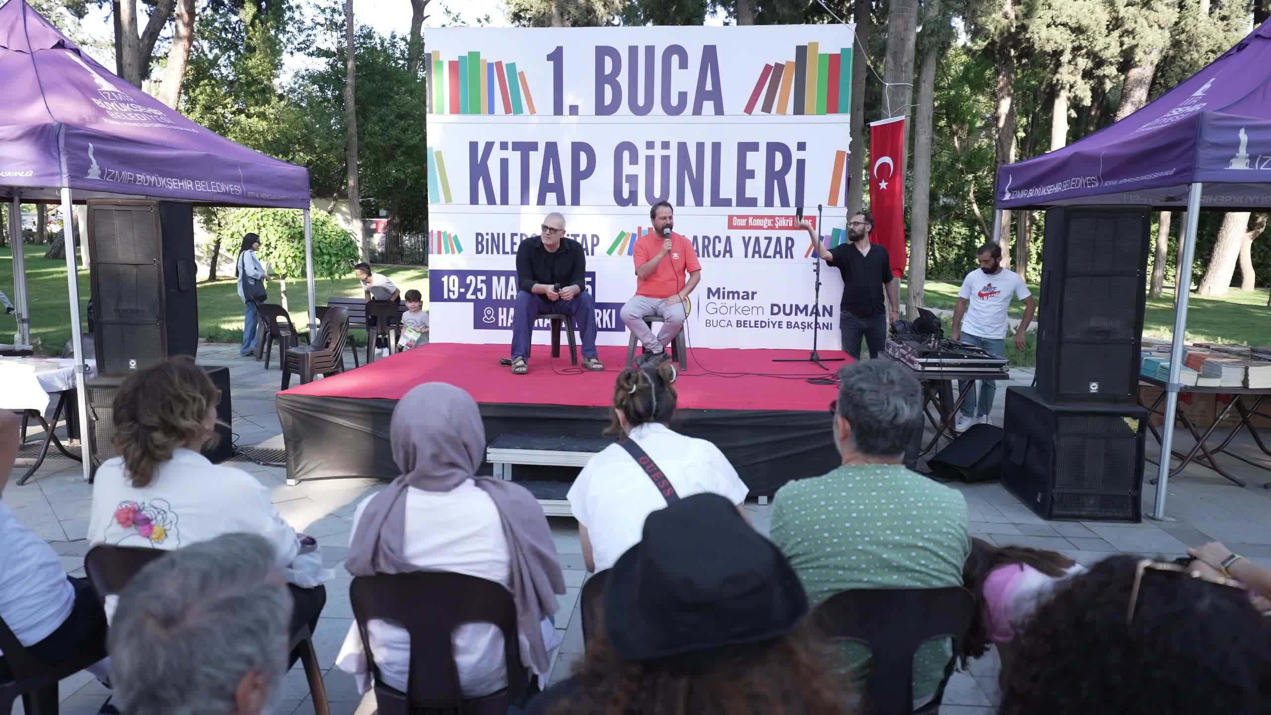 Birinci Buca Kitap Günleri söyleşilerle devam ediyor