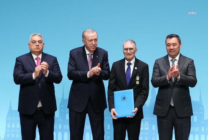 Türk Devletleri Teşkilatı Gayriresmi Zirvesi'nde “Ali Şir Nevai Uluslararası Ödülü”, Prof. Dr. Aziz Sancar'a verildi