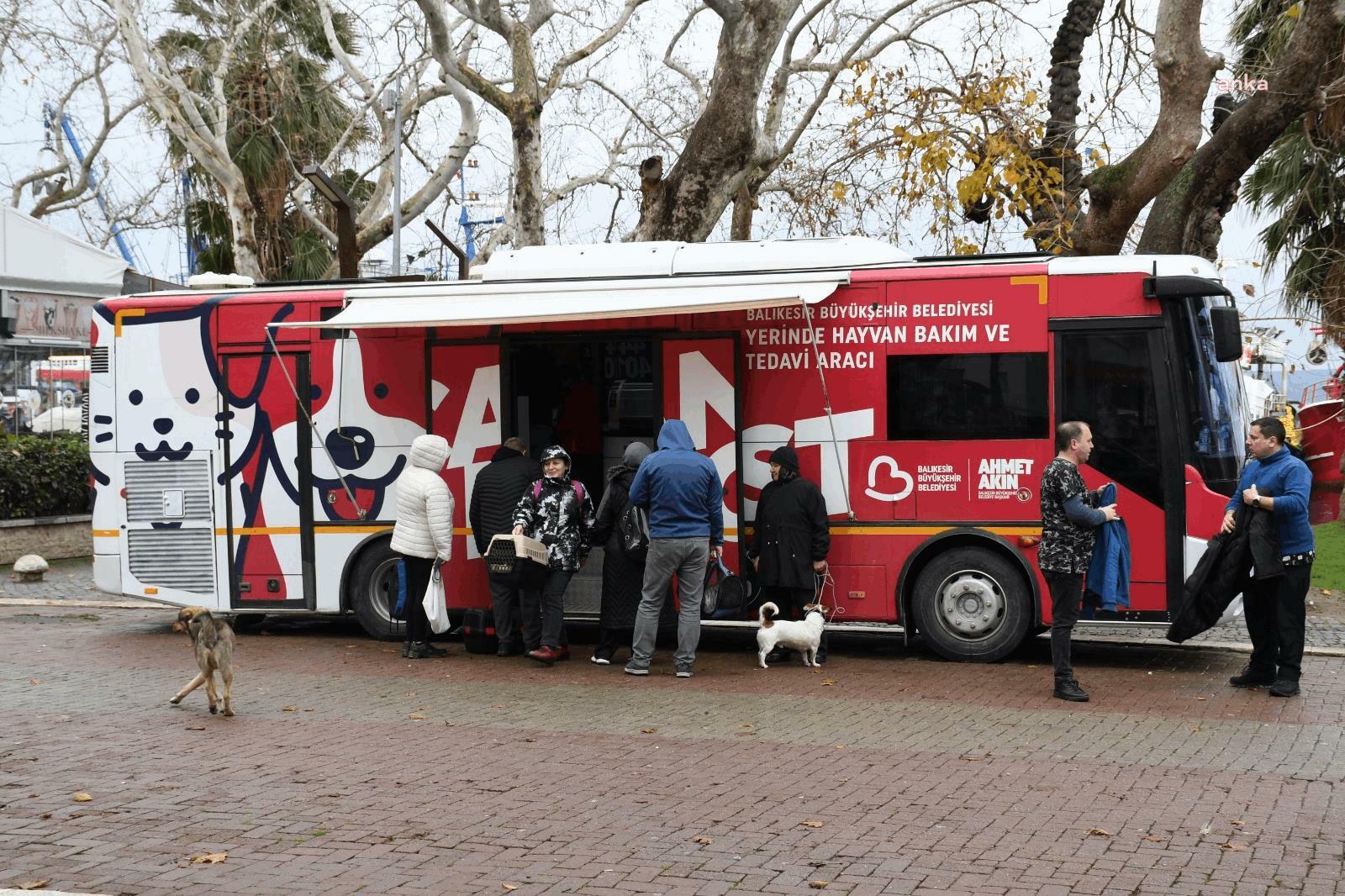 Balıkesir Büyükşehir Belediyesi'nin hayvan bakım ve tedavi aracı "Can Dost"un programı belli oldu