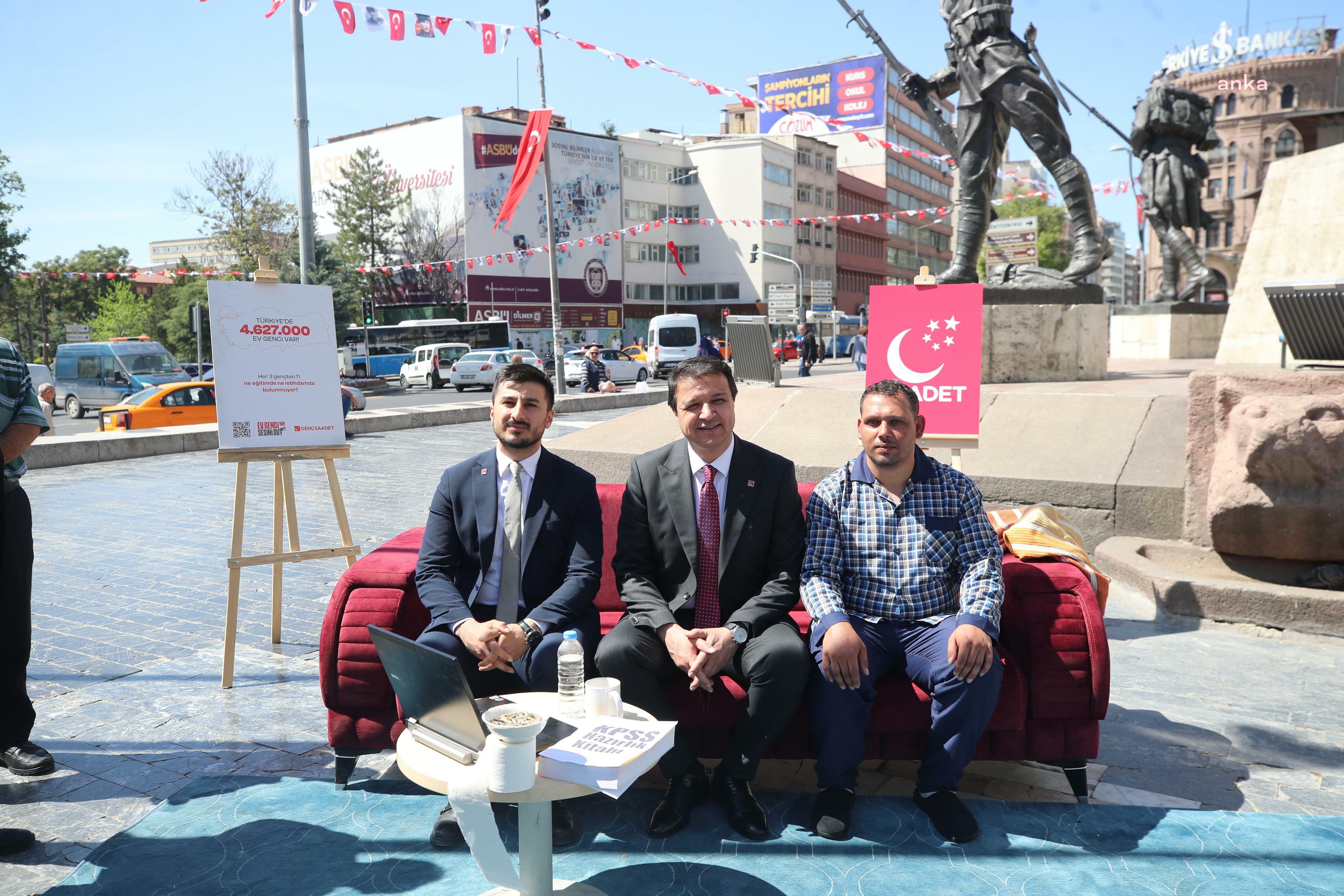 Saadet Partisi Genel Başkanı Arıkan: Gençlere evlenin diyor ama açlık sınırının altında verdiği asgarî ücreti artırmaya yanaşmıyor
