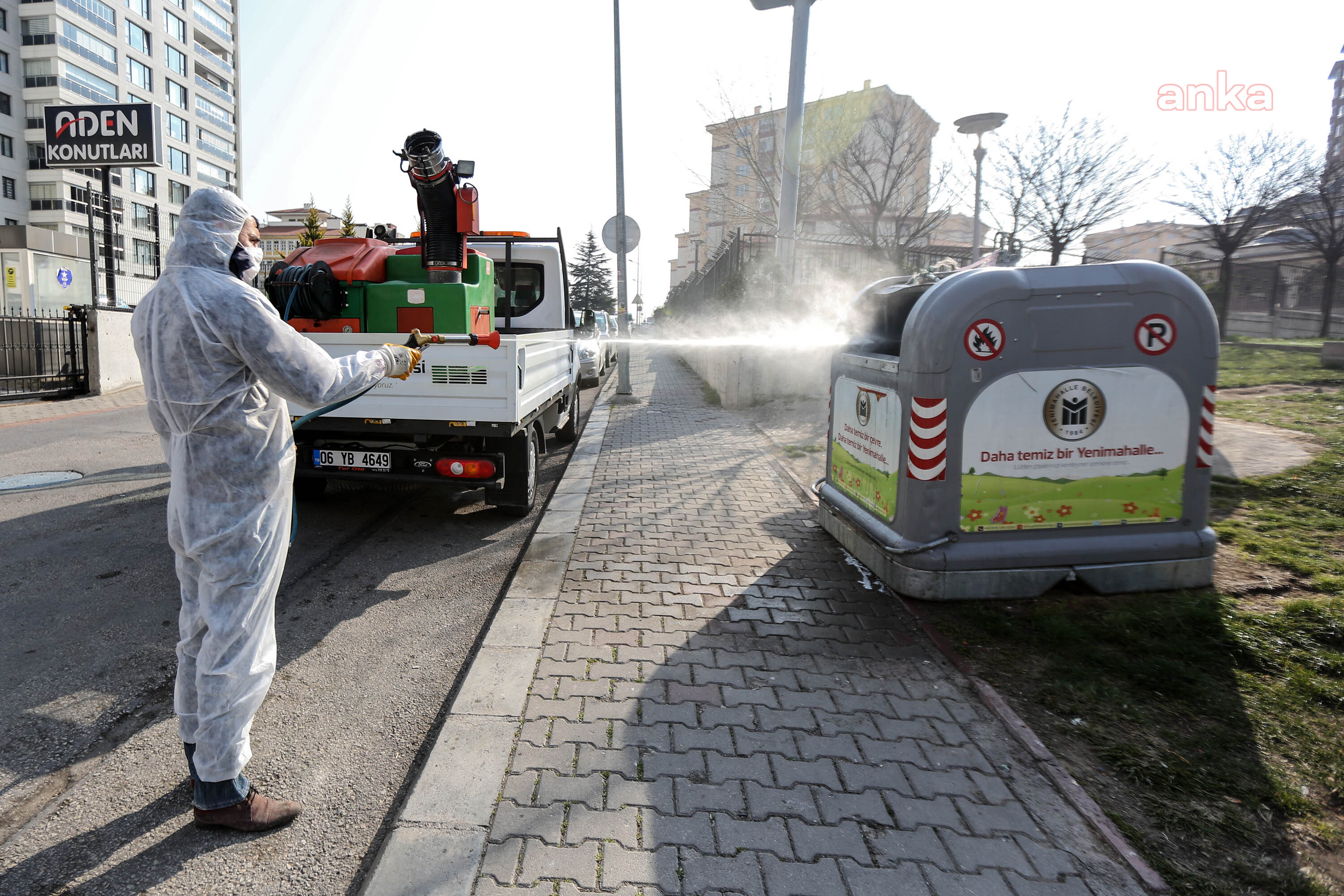 YENİMAHALLE BELEDİYESİ'NDEN 2020'DE YOĞUN TEMİZLİK MESAİSİ