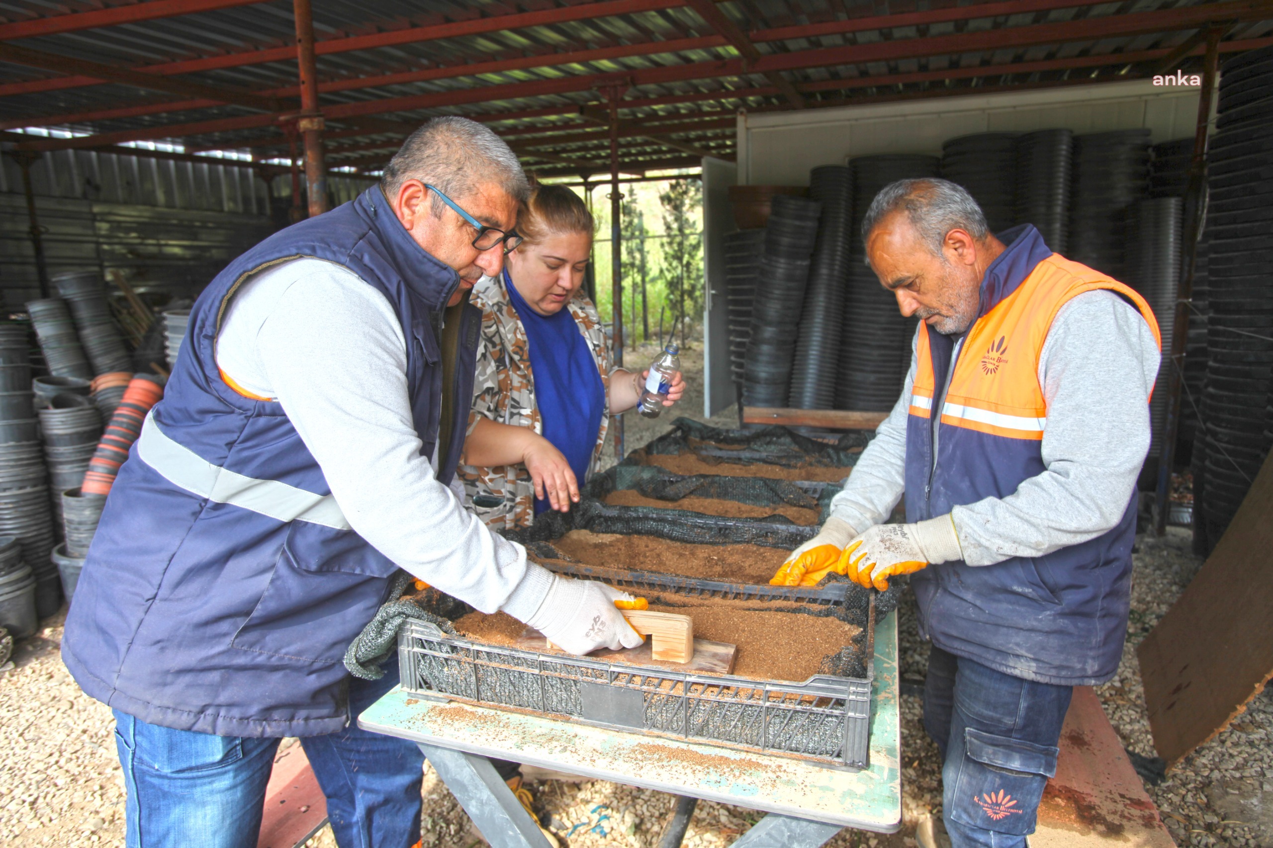 Karabağlar Belediye Başkanı Kınay: "Tohumdan üretimle hem doğaya saygılı hem de sürdürülebilir bir kent yeşilliği oluşturuyoruz"