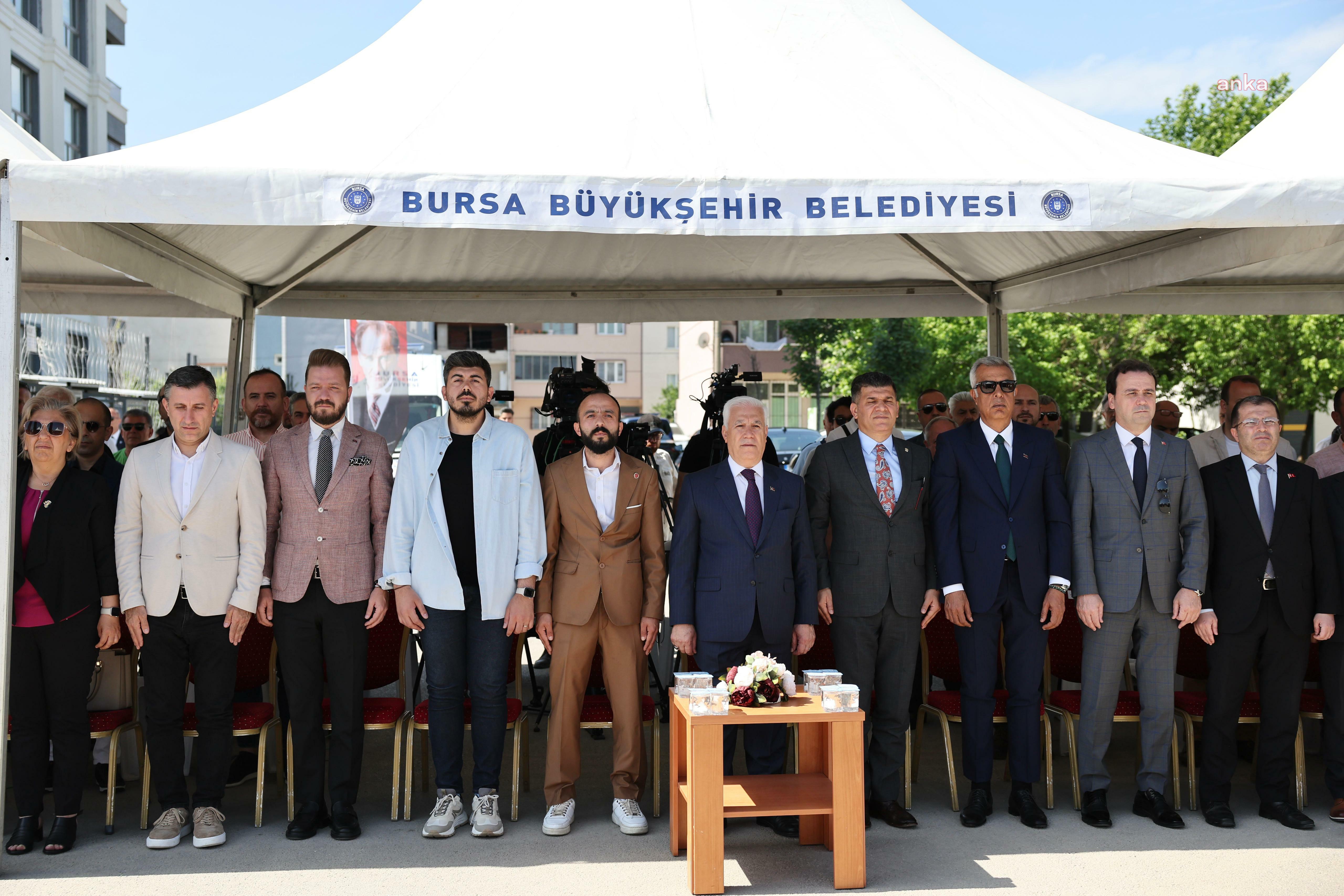Bursa Büyükşehir Belediyesi, Yunuseli Spor Tesisi'nin temelini attı