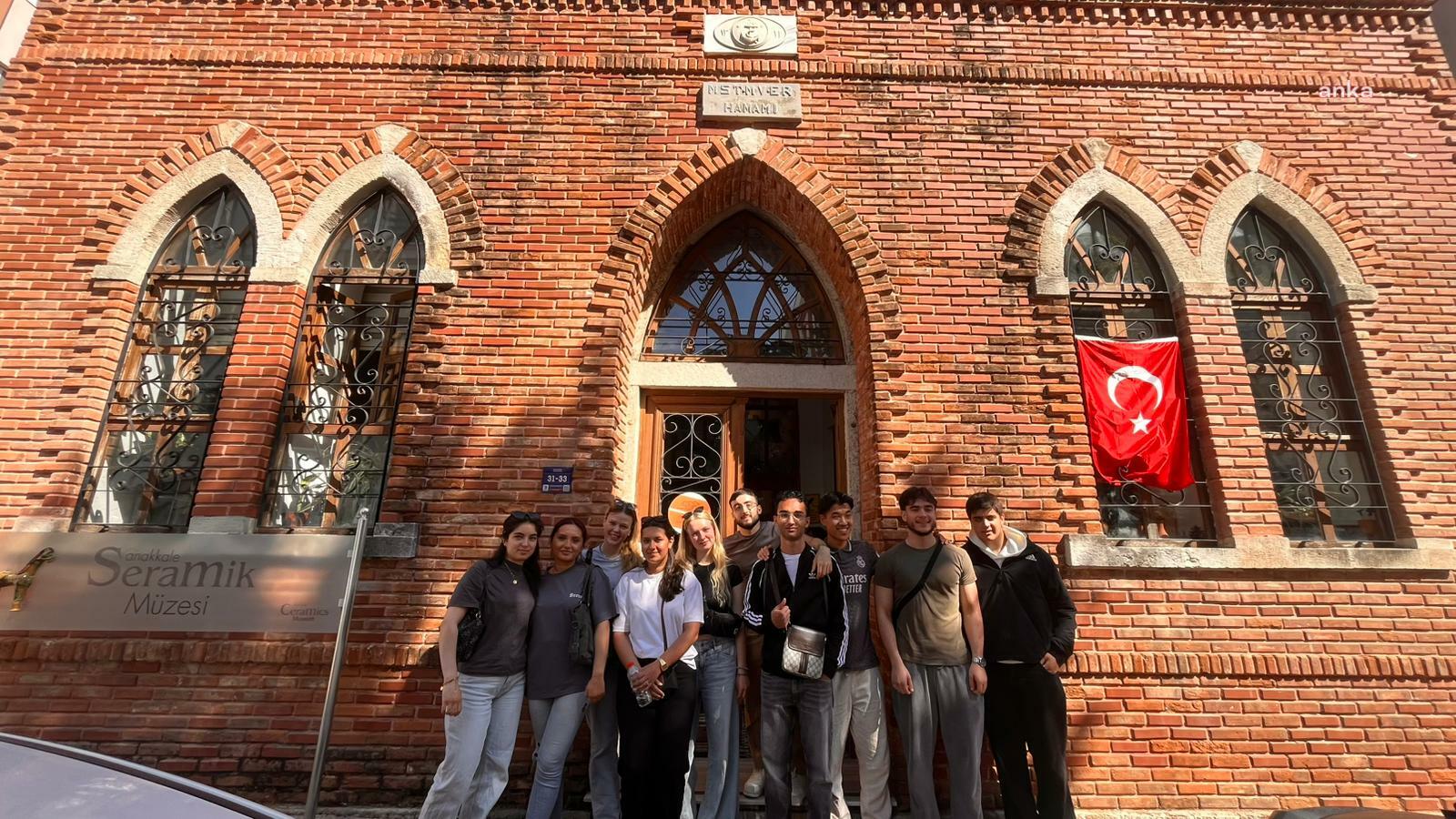 Kardeş kent Osnabrück’ten gelen gönüllü gençler, Çanakkale'de