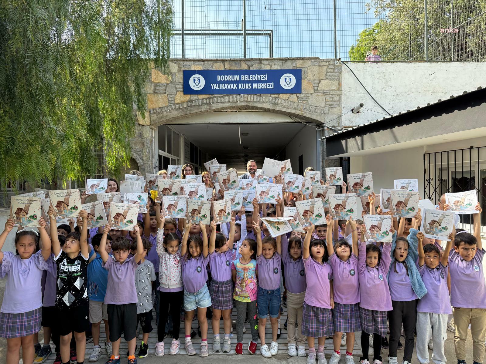 Bodrum’da minik okurlar yazarlarla buluştu