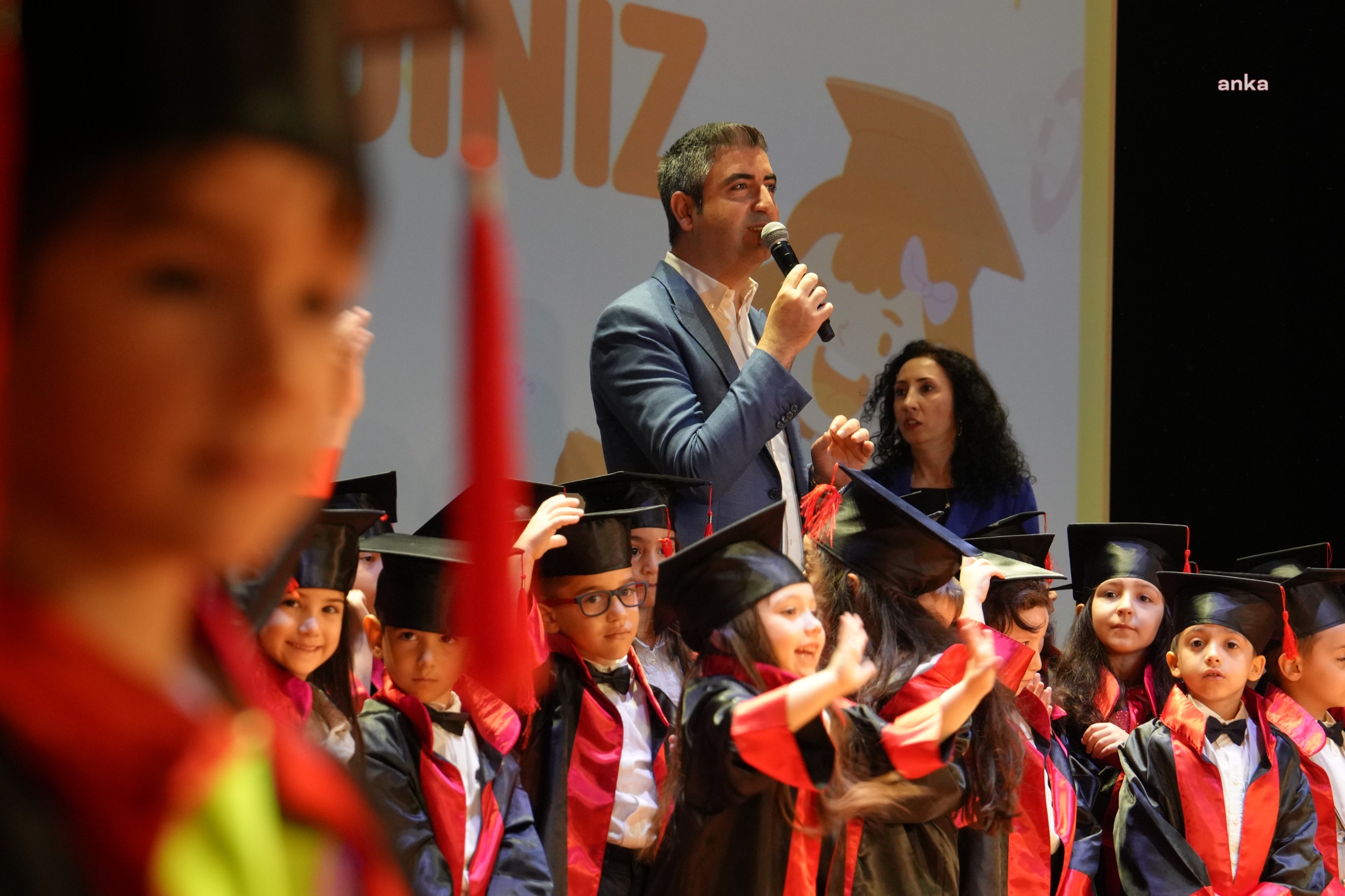 Kartal Belediyesi’nin kreşlerinde mezuniyet heyecanı
