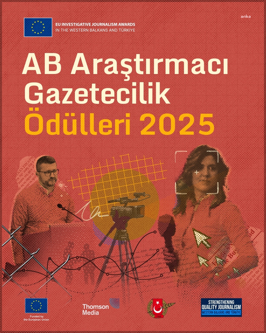 2025 AB Araştırmacı Gazetecilik Ödülü başvuruları devam ediyor... Birincilik ödülü 5 bin avro