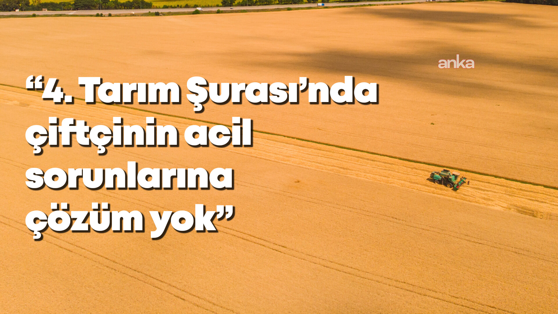 4. Tarım Şurası’nda iktidarın umudu CHP’li belediyelerin "Kent Tarımı", işsiz gençlere "Çoban Akademisi", tarıma yapay zeka. Çiftçinin acil sorunlarına çözüm yok