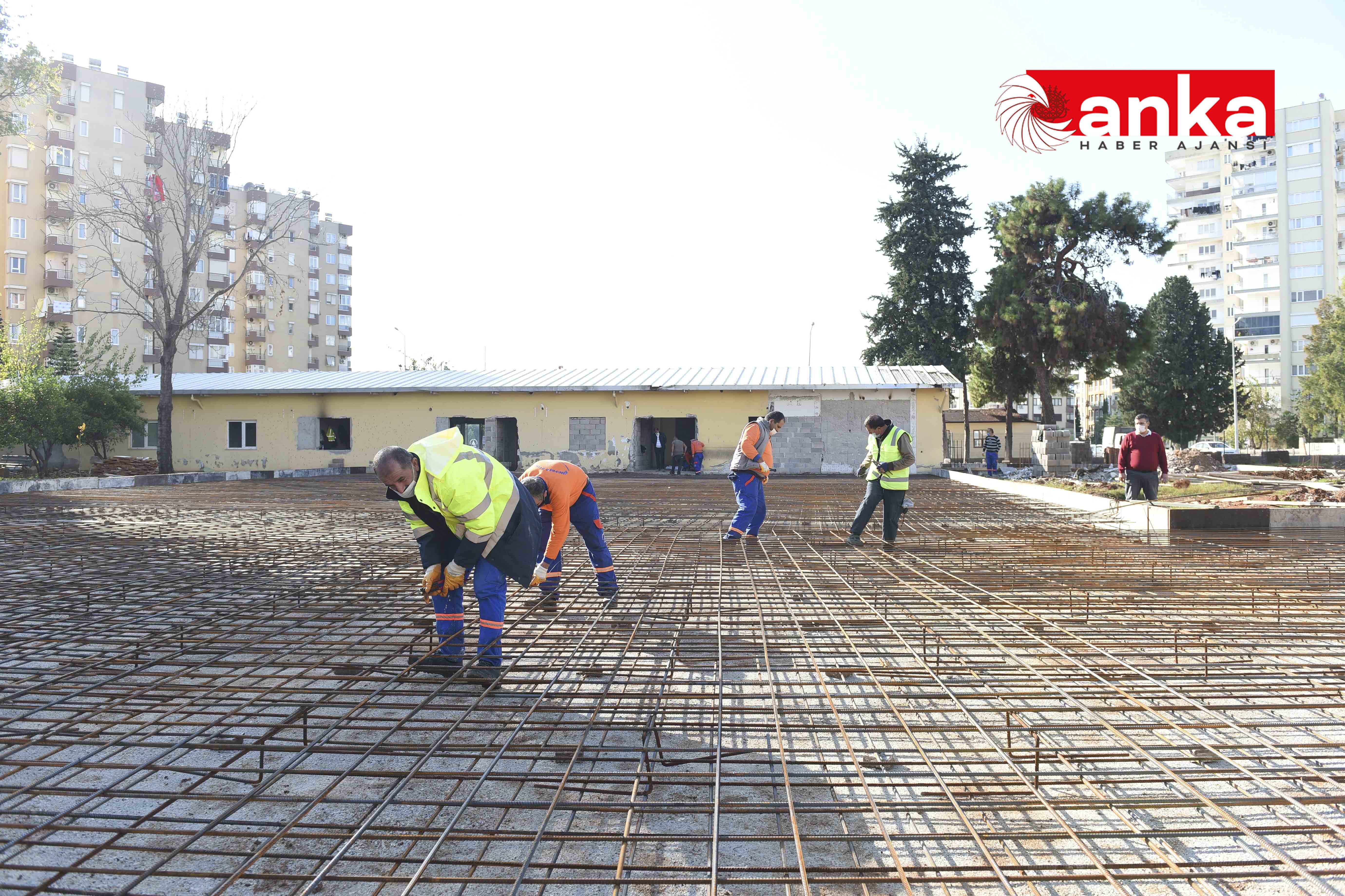 MURATPAŞA BELEDİYESİ'NİN YENİ KREŞİNİN İNŞAATI BAŞLADI