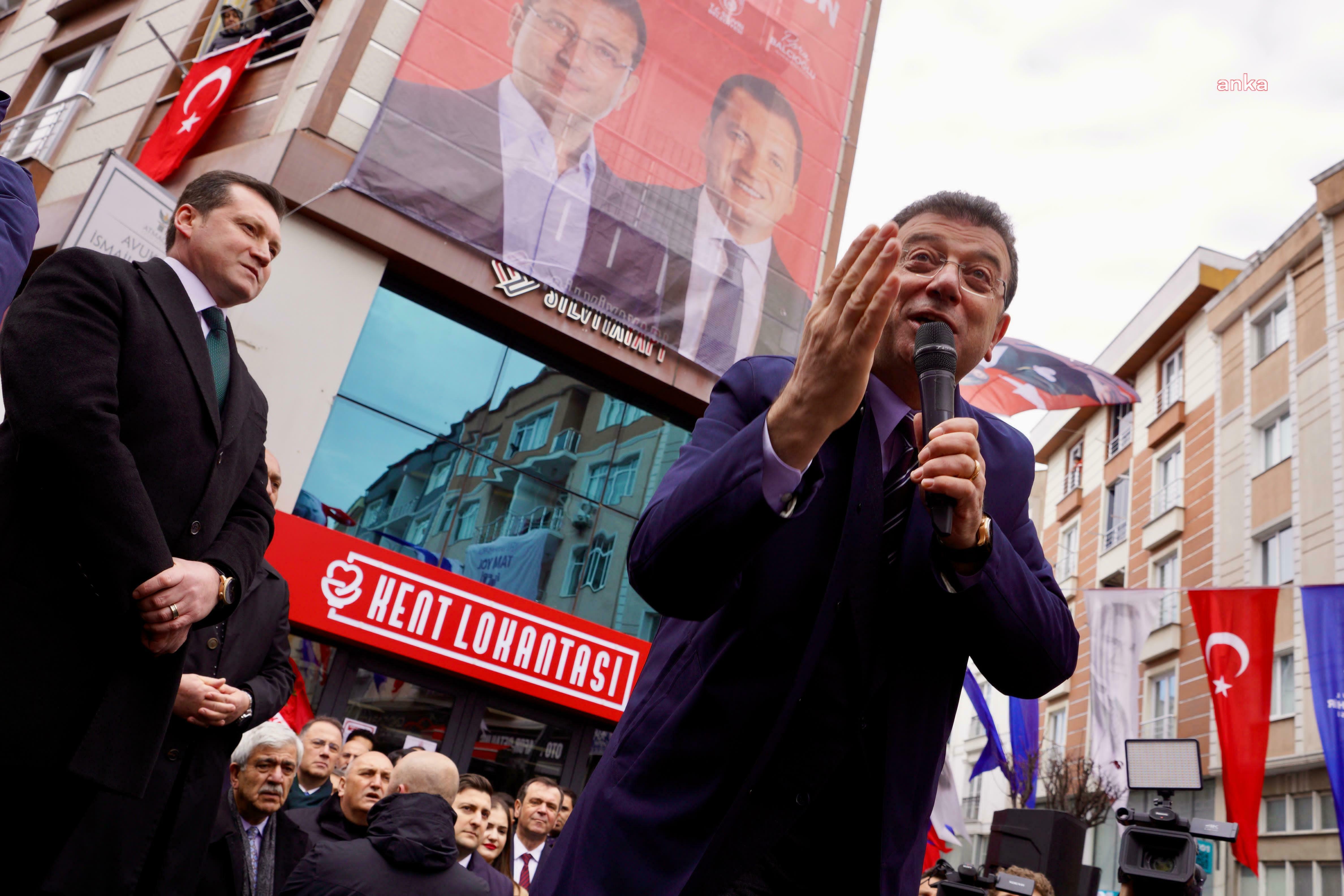 Ekrem İmamoğlu: "Tüm Türkiye’de güzel işler yapacağız diye eliniz ayağınız birbirine dolandı değil mi? İtiraf edin"