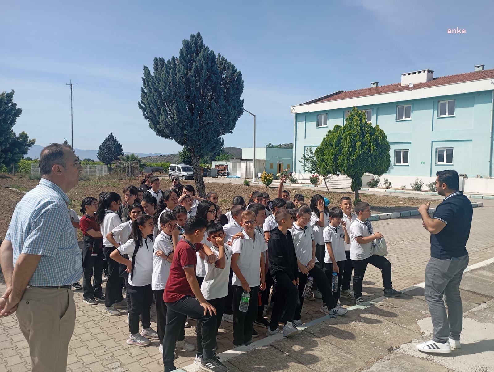 MASKİ yetkilileri, Gölmarmaralı öğrencileri arıtma tesisinde ağırladı