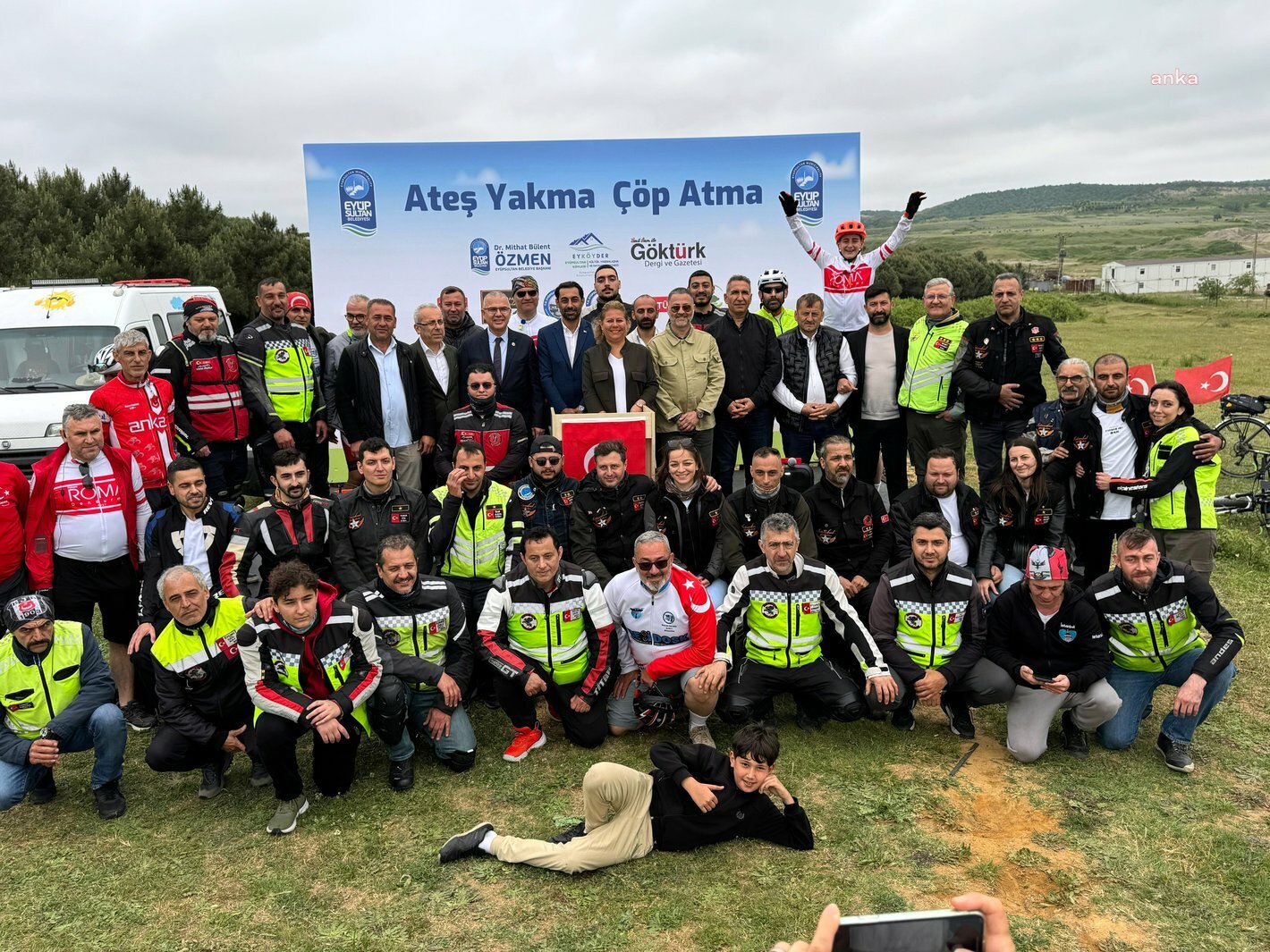 Eyüpsultan köylerinden doğaya çağrı: “Ateş Yakma, Çöp Atma!”