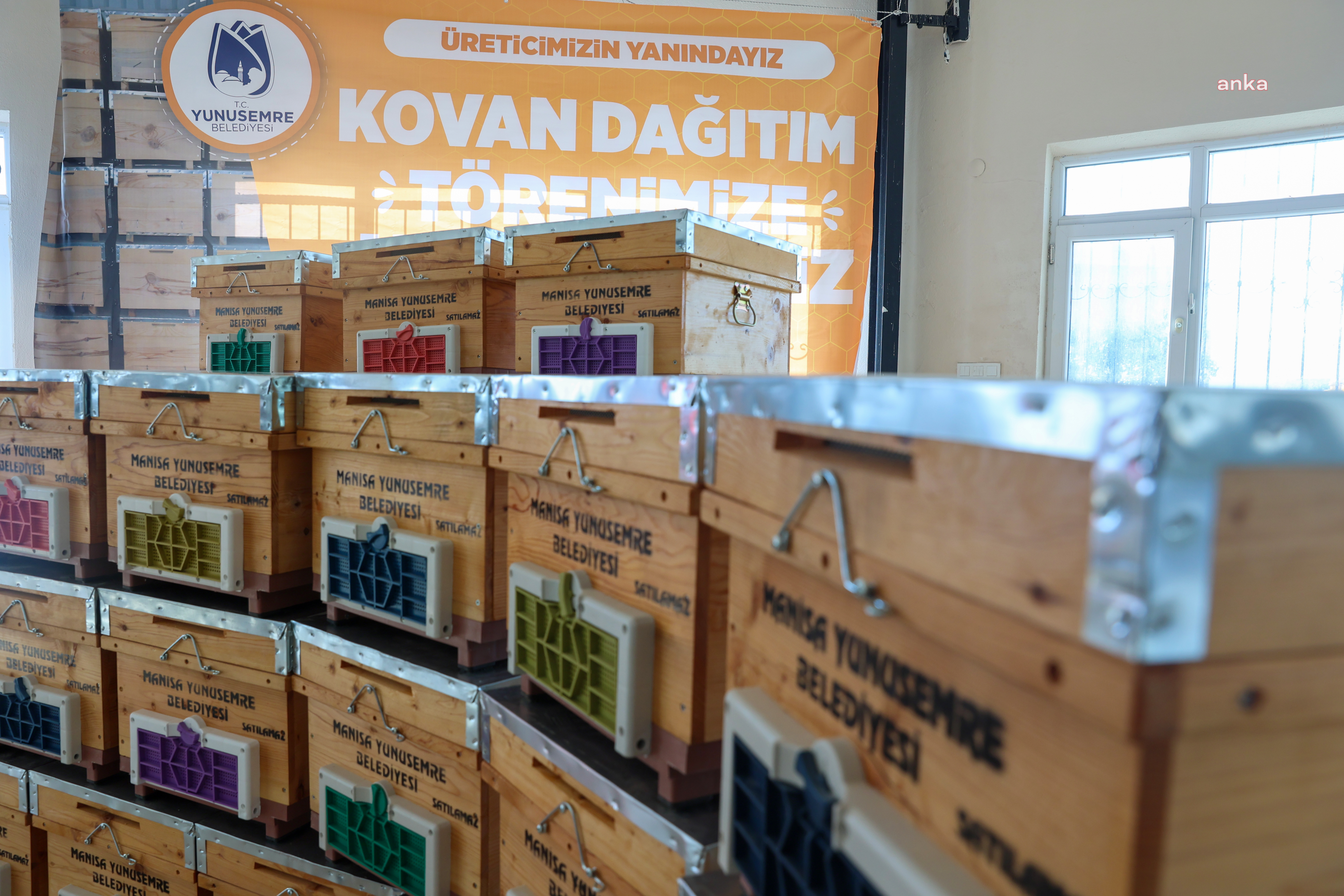 Yunusemre Belediyesi'nden arıcılığa destek
