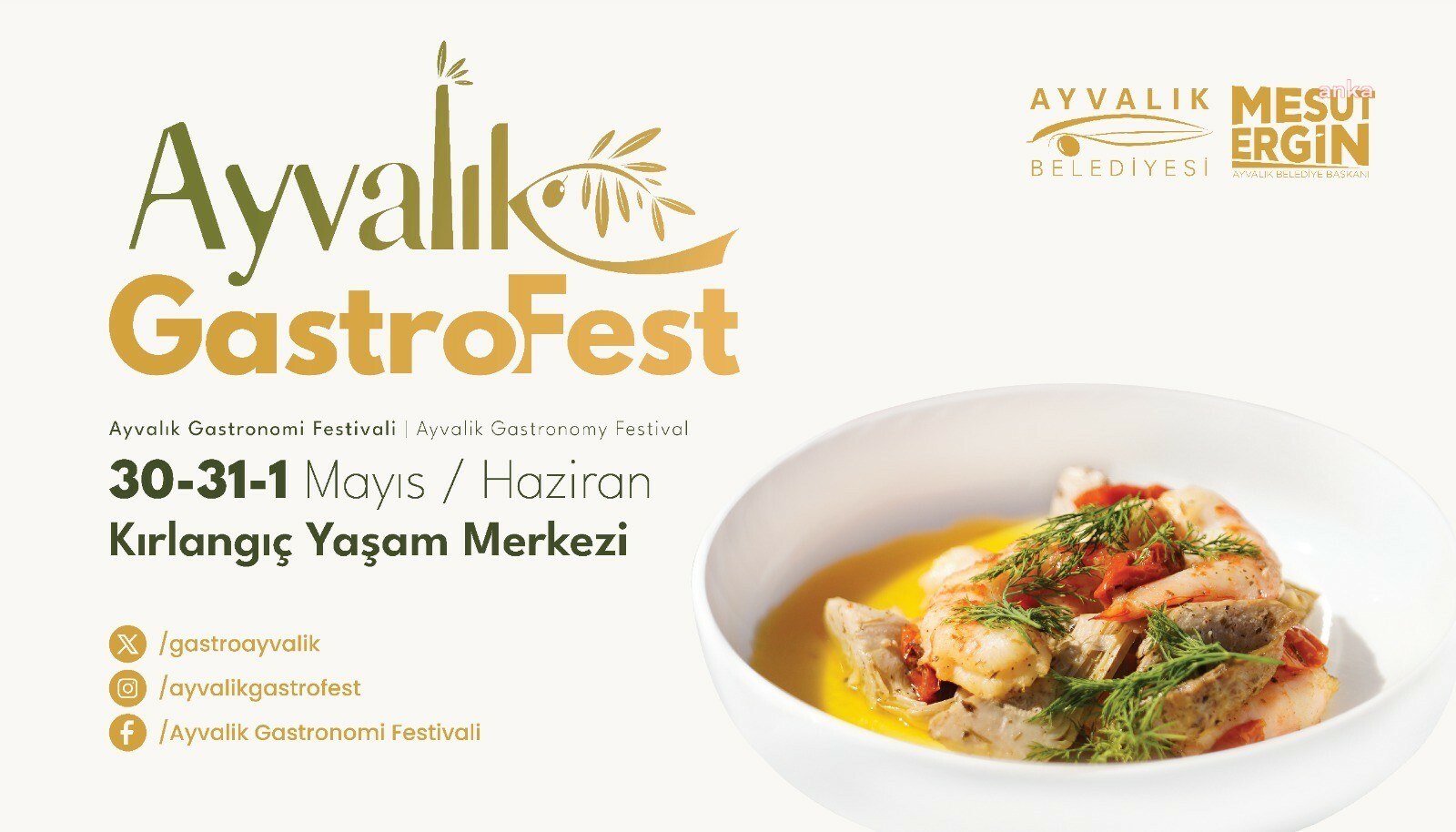 “GastroFest Ayvalık” gastronomi tutkunlarını ağırlamaya hazırlanıyor