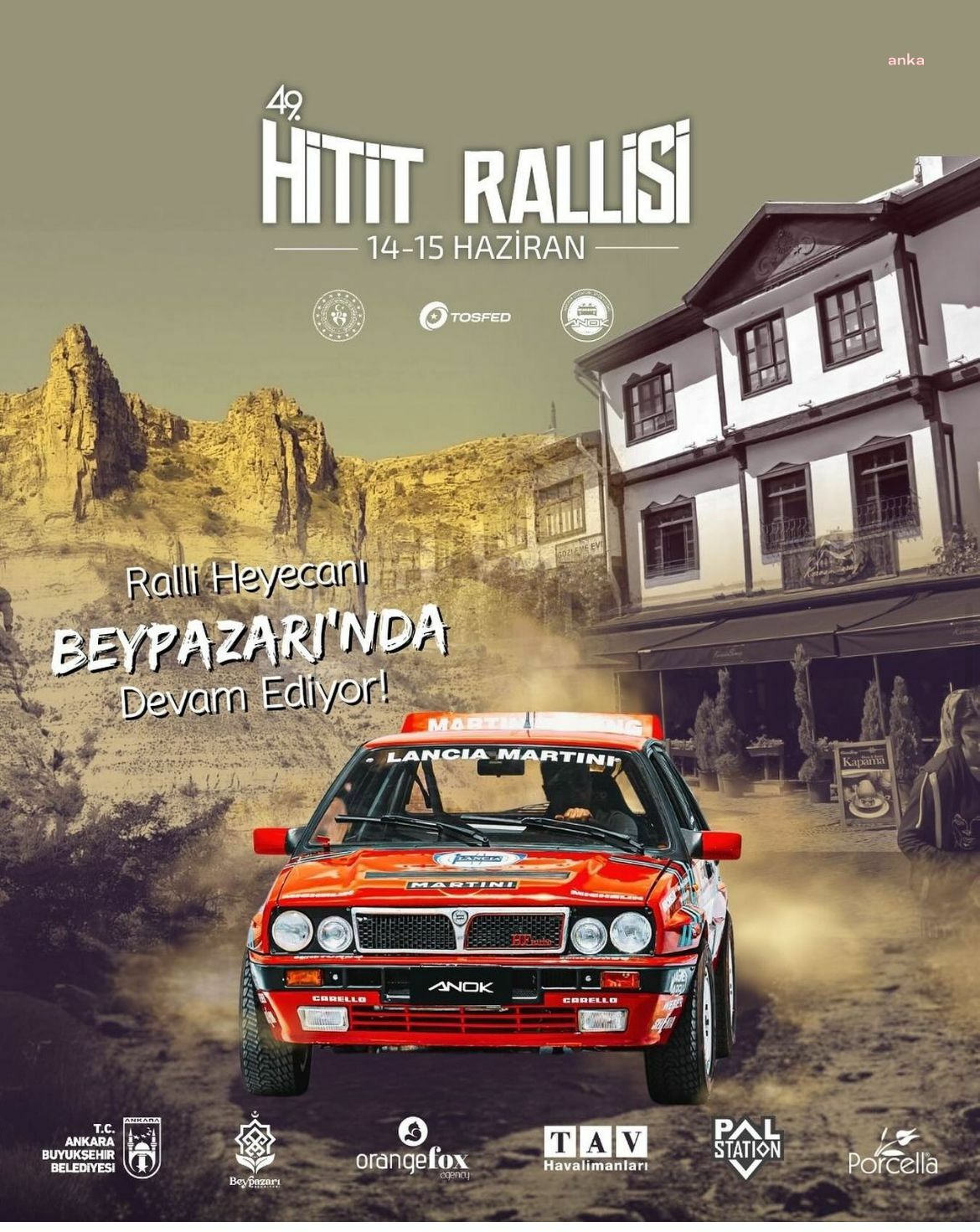Beypazarı, 49. Hitit Rallisi’ne ev sahipliği yapacak