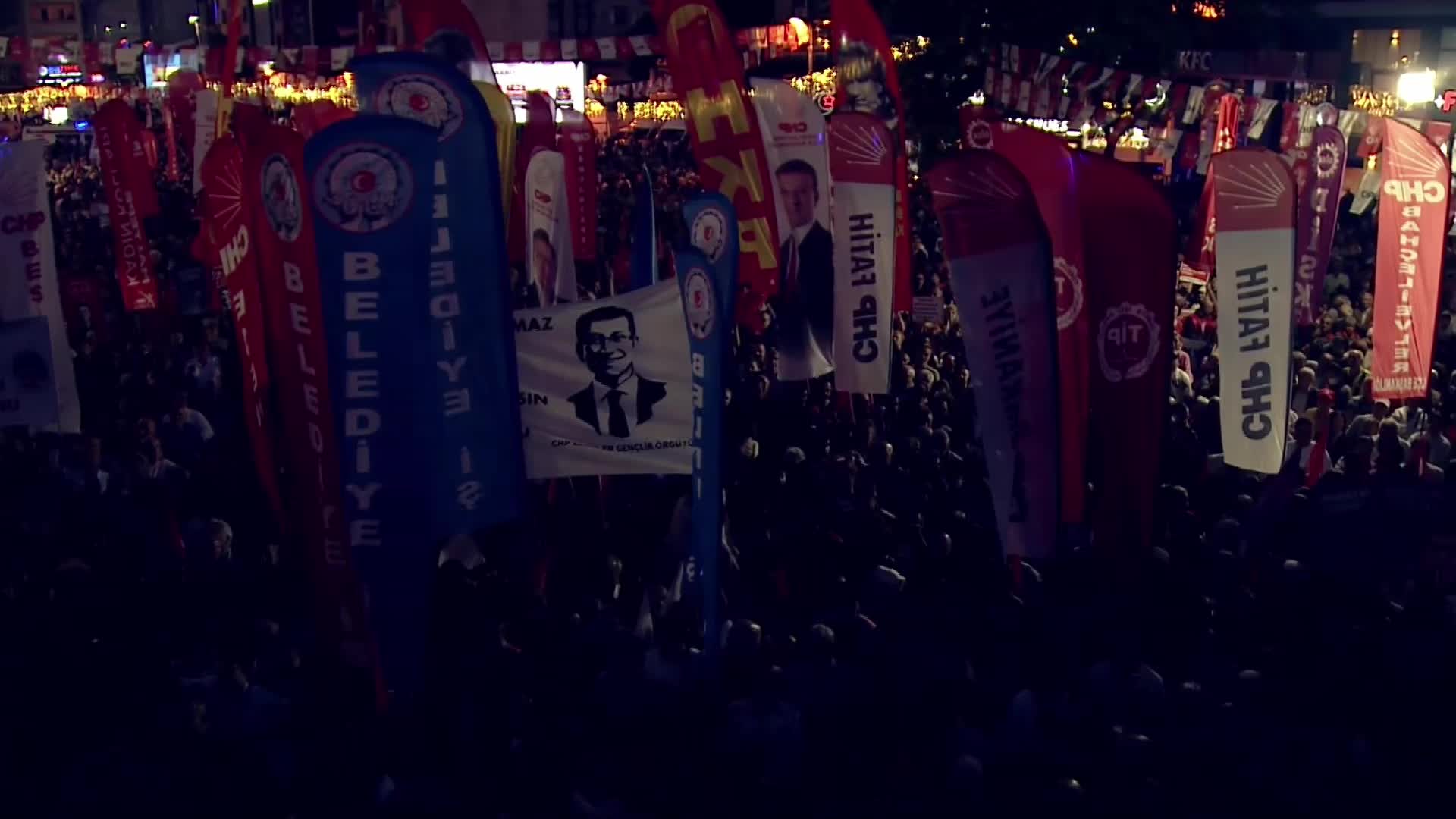 İmamoğlu, CHP'nin Esenler'de düzenlediği mitinge mesaj gönderdi: İddianame derhal yazılsın, ortada ahtapot mu var, yoksa sen koltuk kaybetme kabusu mu görüyorsun, millet anlasın