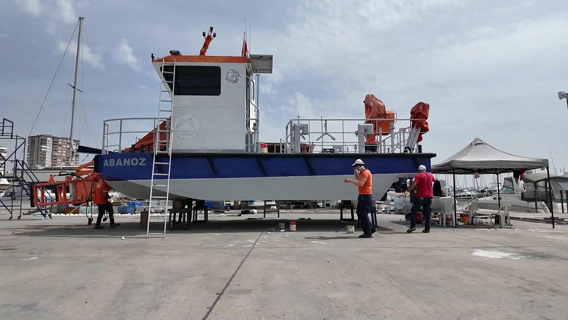 Mersin Büyükşehir Belediyesi'nden deniz araçlarında tasarruflu ve çevreci hamle