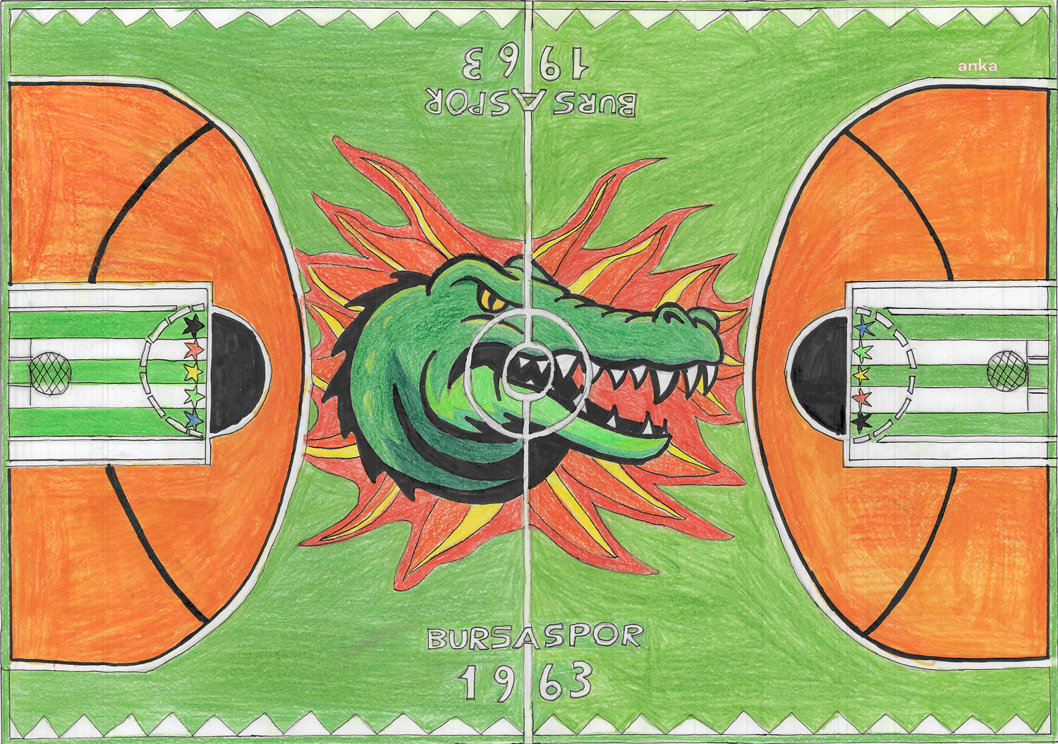 Basketbol sahalarının tasarımını Osmangazililer belirleyecek