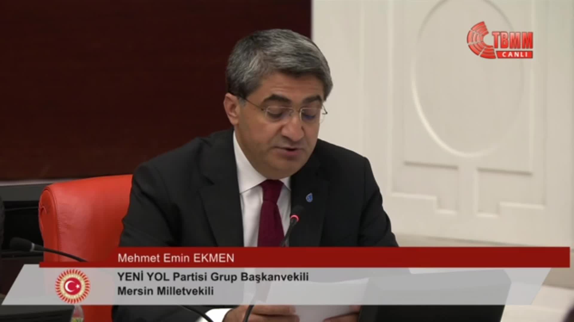 TBMM Genel Kurulu... Turhan Çömez'den AK Parti'ye: "Millet aç sefil gezerken milletin parasını Beyaz Saray'ın dibine nasıl gömüyorsunuz?"